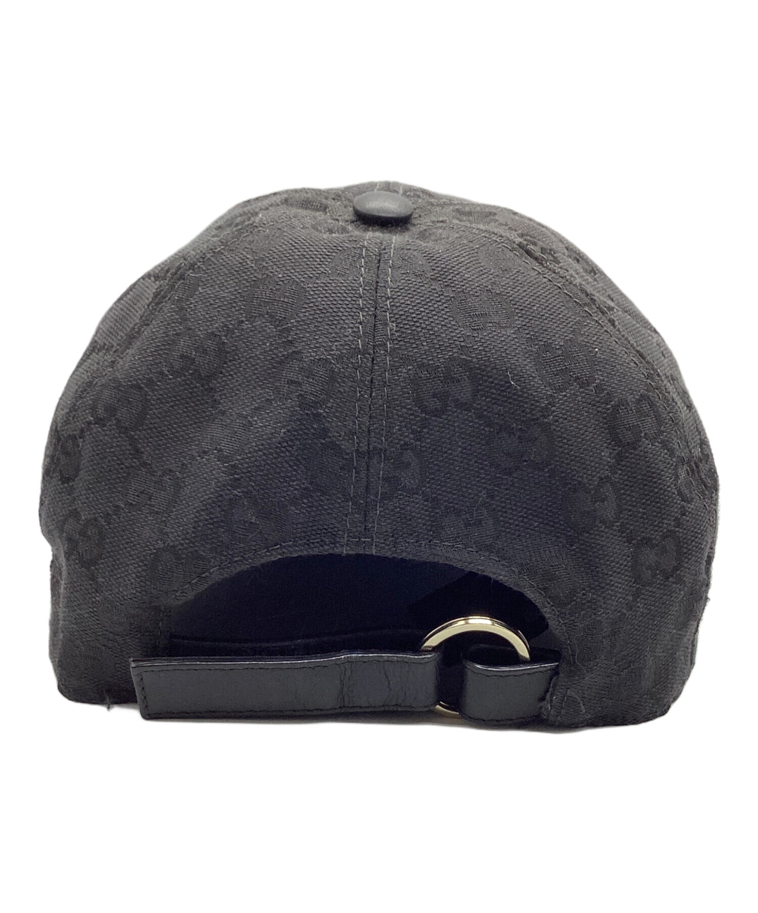 中古・古着通販】GUCCI (グッチ) ベースボールキャップ ブラック