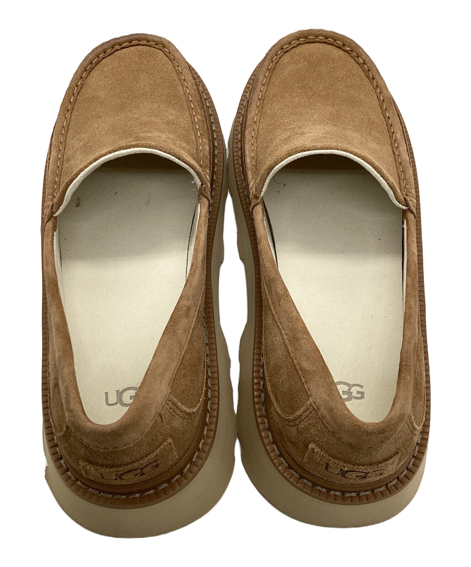 中古・古着通販】UGG (アグ) ローファー M ASCOT LUG ベージュ サイズ