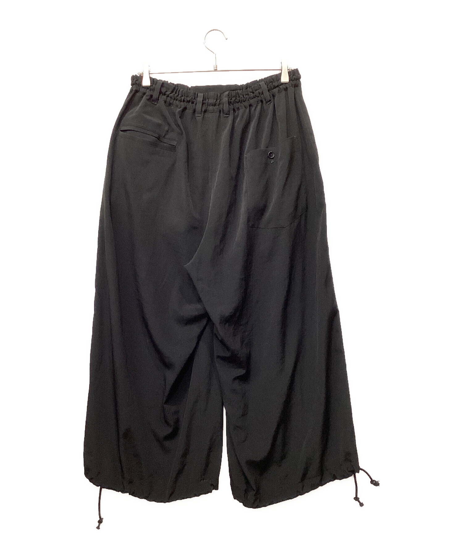 中古・古着通販】GROUND Y (グラウンドワイ) バルーンパンツ ブラック