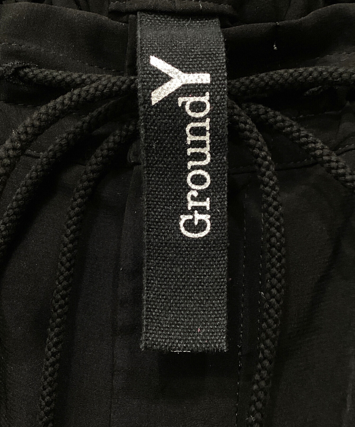 中古・古着通販】GROUND Y (グラウンドワイ) バルーンパンツ ブラック