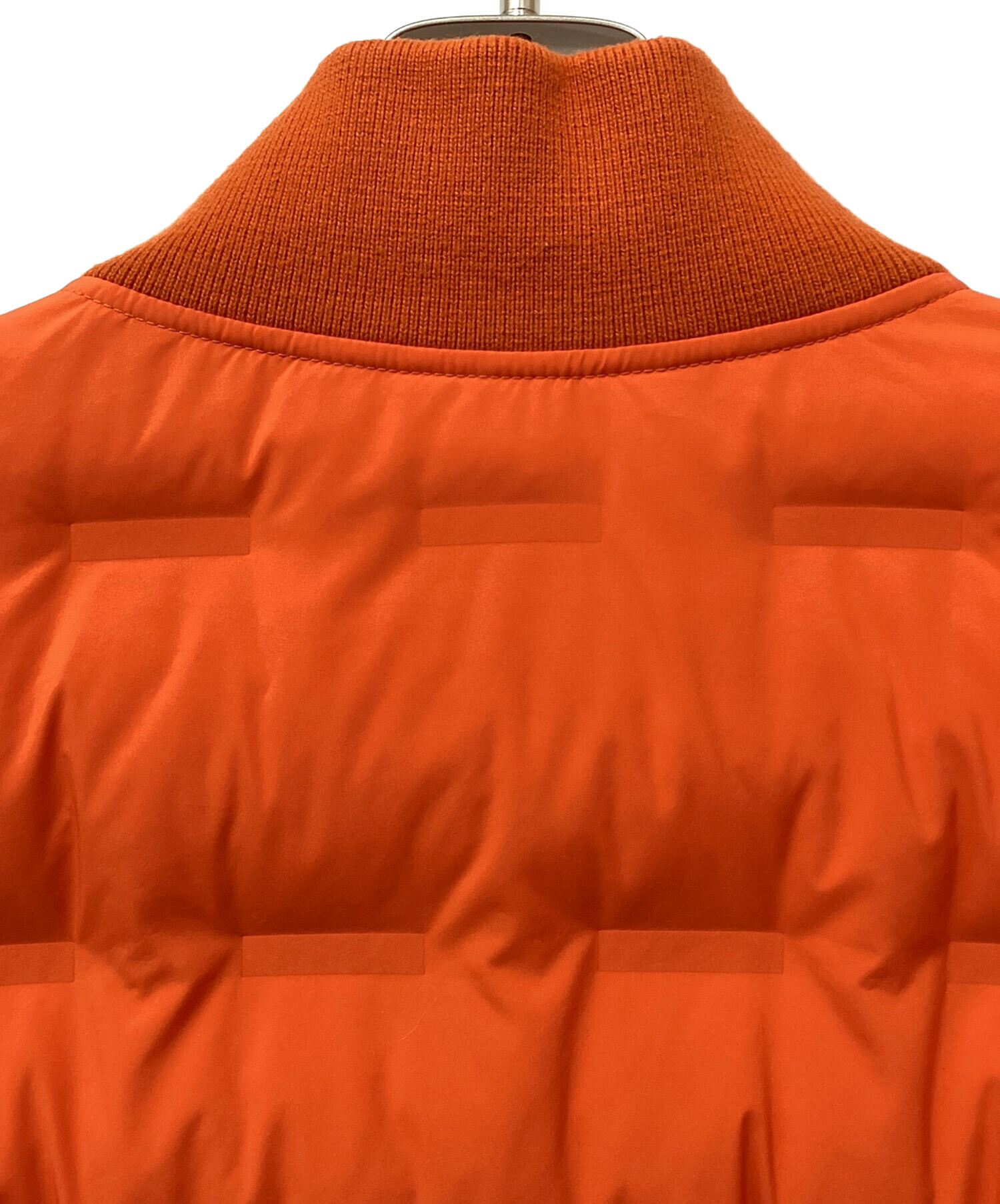 中古・古着通販】LACOSTE (ラコステ) 中綿ジャケット オレンジ サイズ 中古・古着通販】LACOSTE (ラコステ) 中綿ジャケット オレンジ サイズ