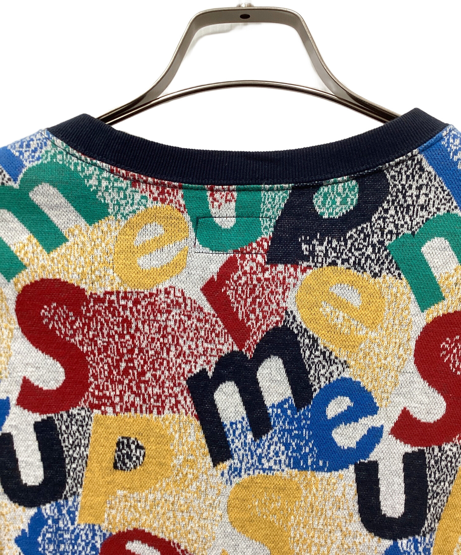Supreme Scatter Text Crewneck スキャッター