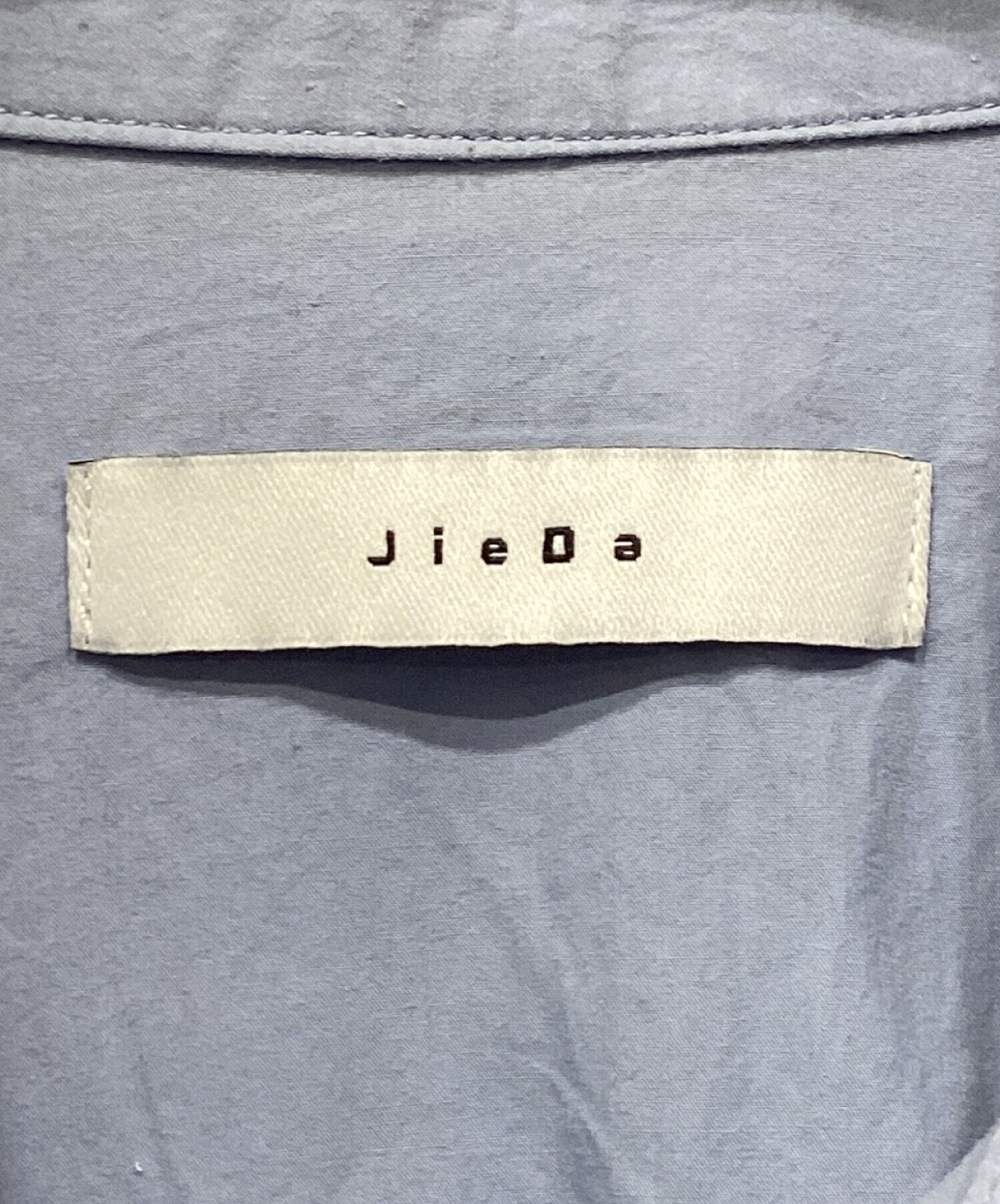 中古・古着通販】jieda (ジエダ) B.D CUTTING OVER SHIRT ブルー