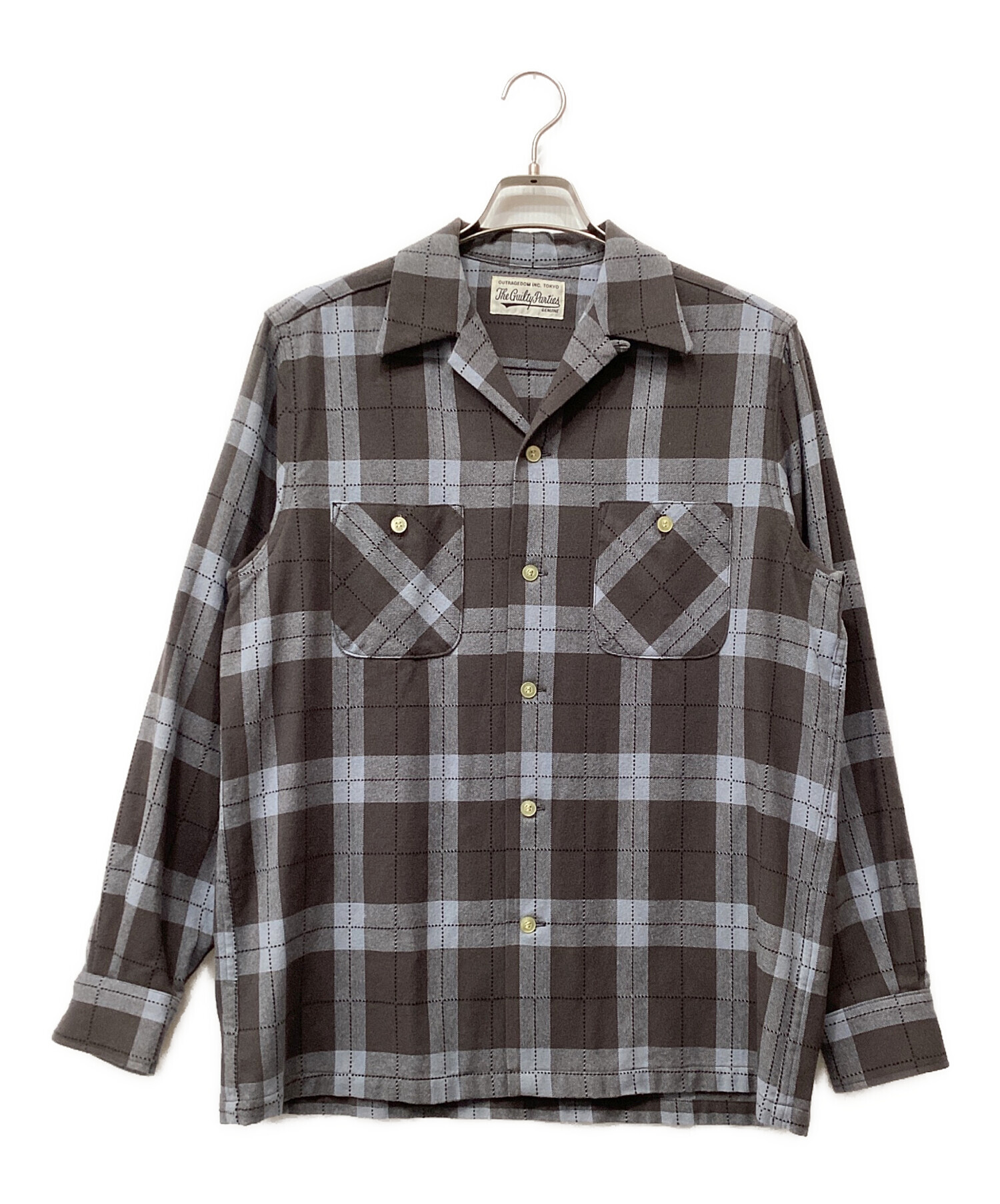 中古・古着通販】WACKO MARIA (ワコマリア) 長袖シャツ グレー サイズ