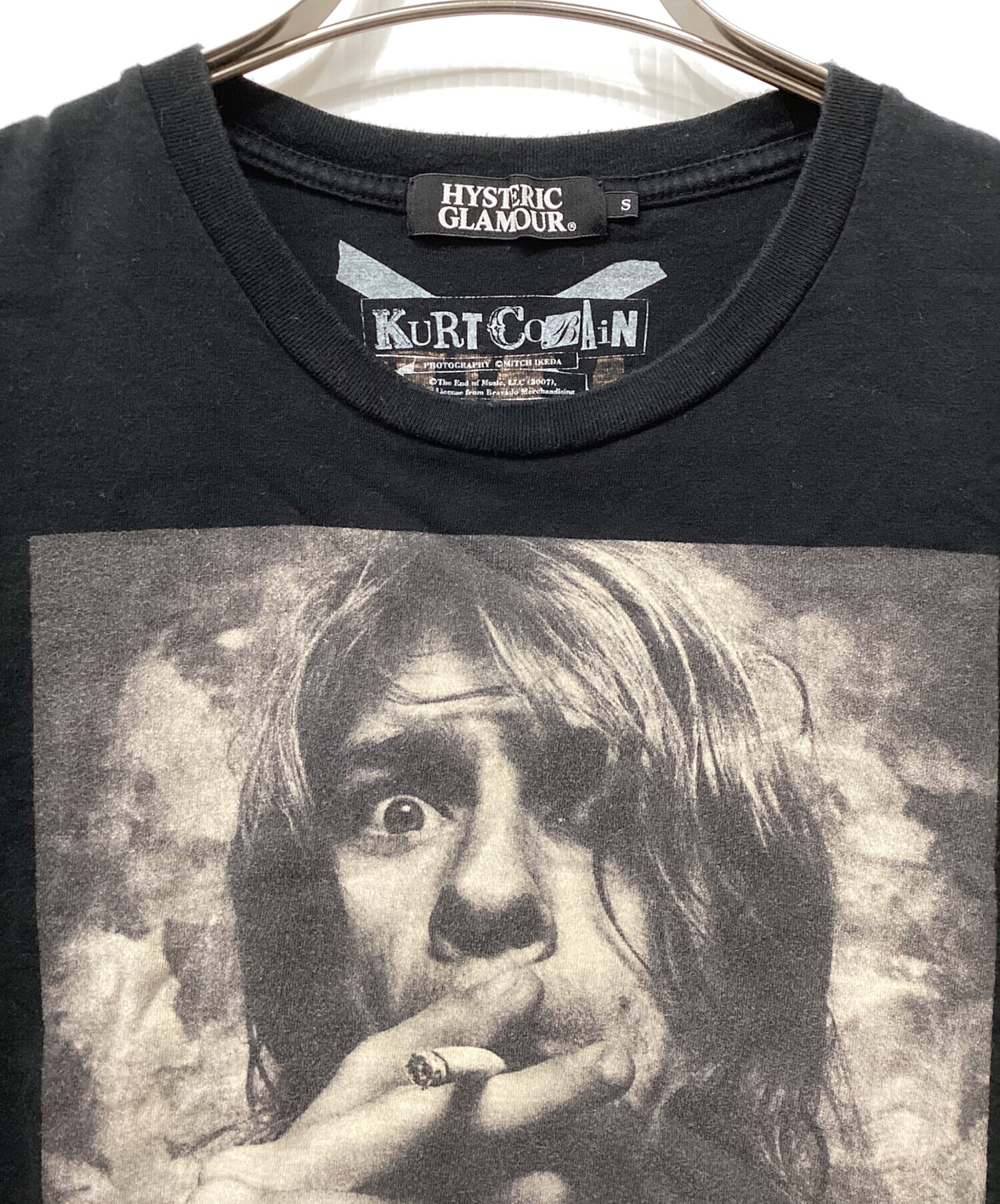HYSTERIC GLAMOUR  Cobain プリントタンクトップ 中古・古着通販】Hysteric Glamour (ヒステリックグラマー) KURT