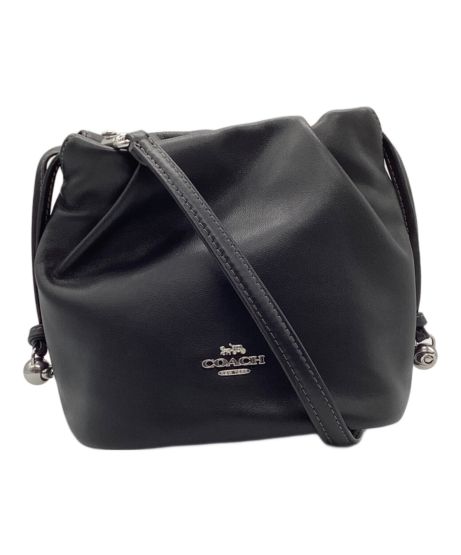 中古・古着通販】COACH (コーチ) フェイ ミニ ドローストリング バッグ 