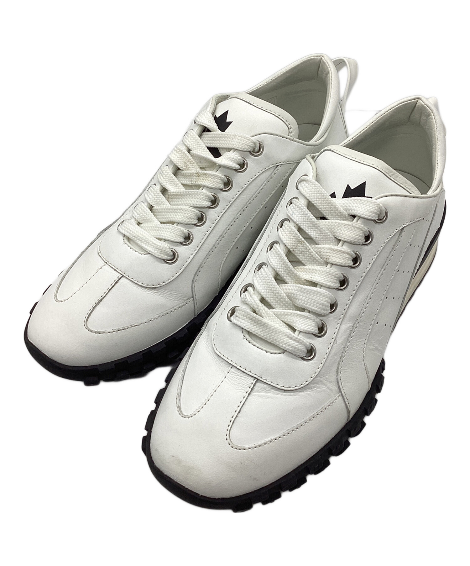 DSQUARED2 スニーカー 40 中古・古着通販】DSQUARED2 (ディースクエアード) LEGEND ホワイト
