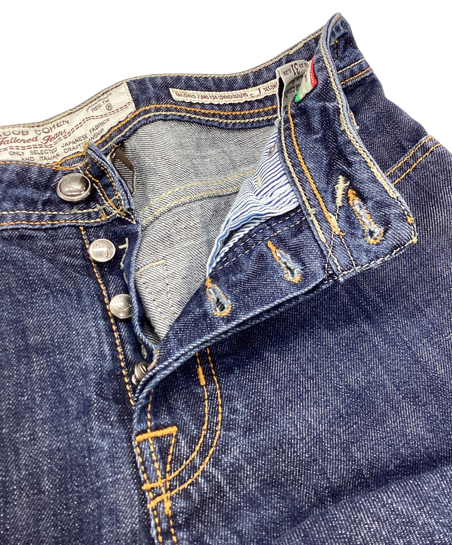 中古・古着通販】JACOB COHEN (ヤコブコーエン) デニムパンツ 
