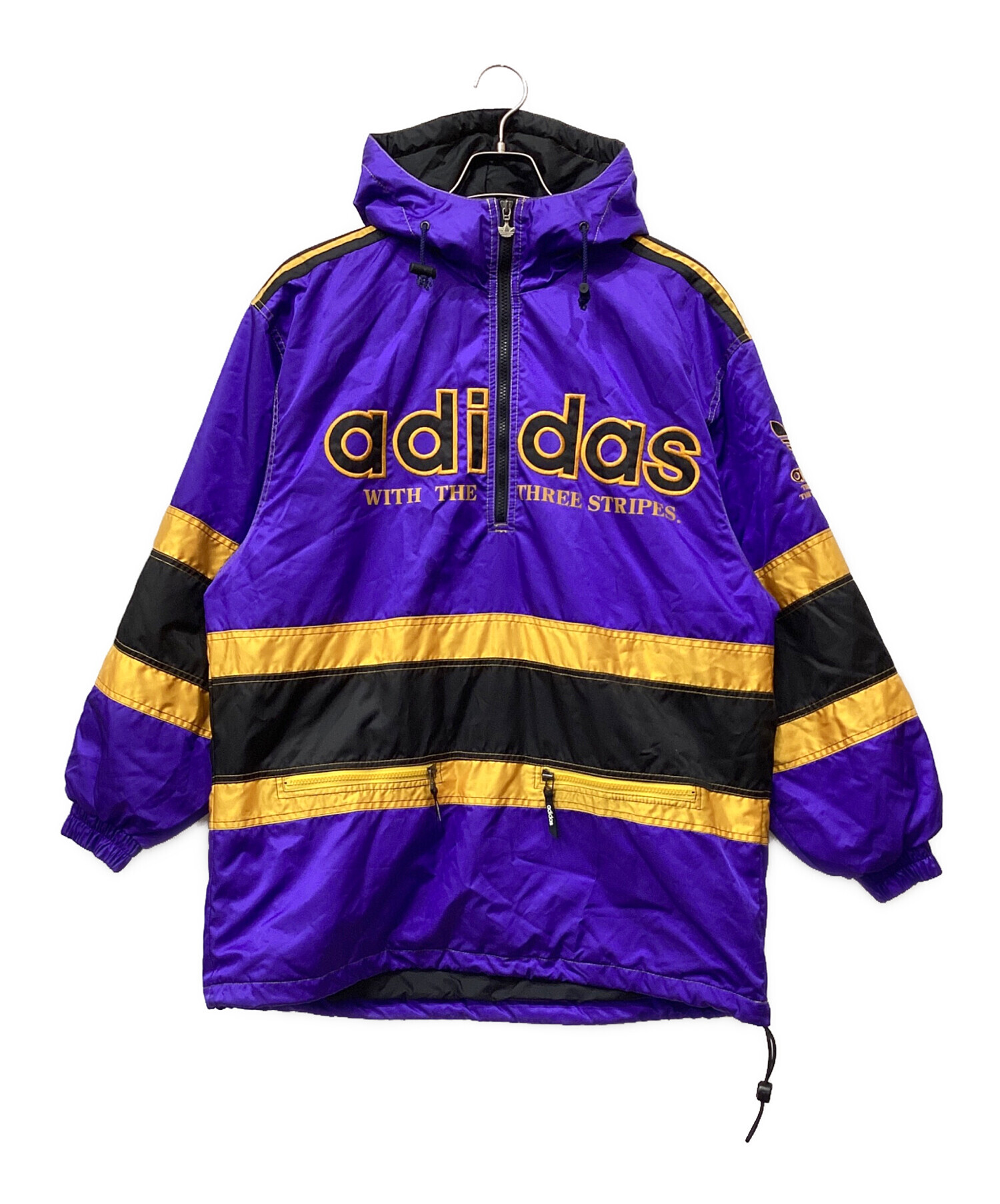 中古・古着通販】adidas (アディダス) ハーフジップナイロンジャケット