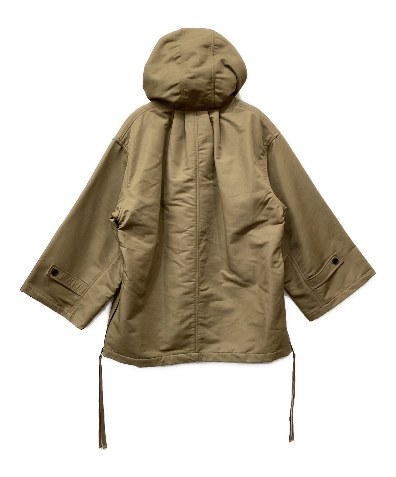 中古・古着通販】CLANE (クラネ) SIDE OPEN WIDE ANORAK ベージュ