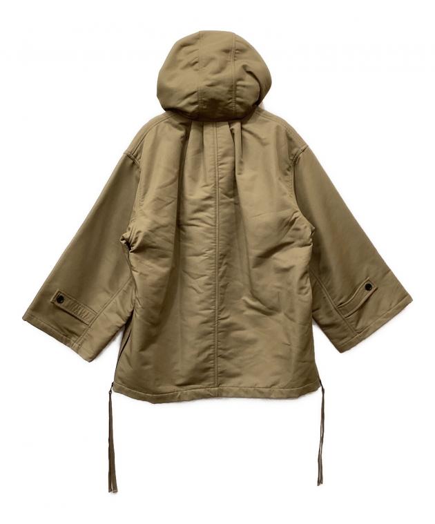 中古・古着通販】CLANE (クラネ) SIDE OPEN WIDE ANORAK ベージュ