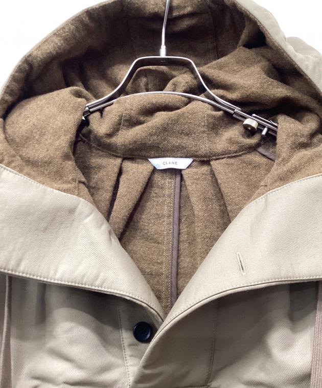 中古・古着通販】CLANE (クラネ) SIDE OPEN WIDE ANORAK ベージュ