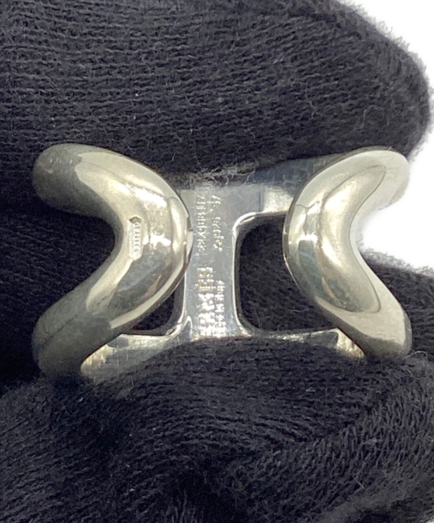 中古・古着通販】HERMES (エルメス) オスモズGM リング シルバー 