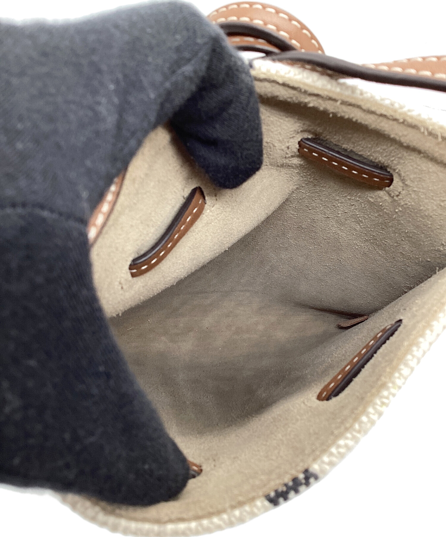 J&amp;M DAVIDSON ショルダーバッグ  ベージュ 【古着】【中古】【送料無料】 中古・古着通販】J&M DAVIDSON (ジェイ＆エム デヴィッドソン) ミニ
