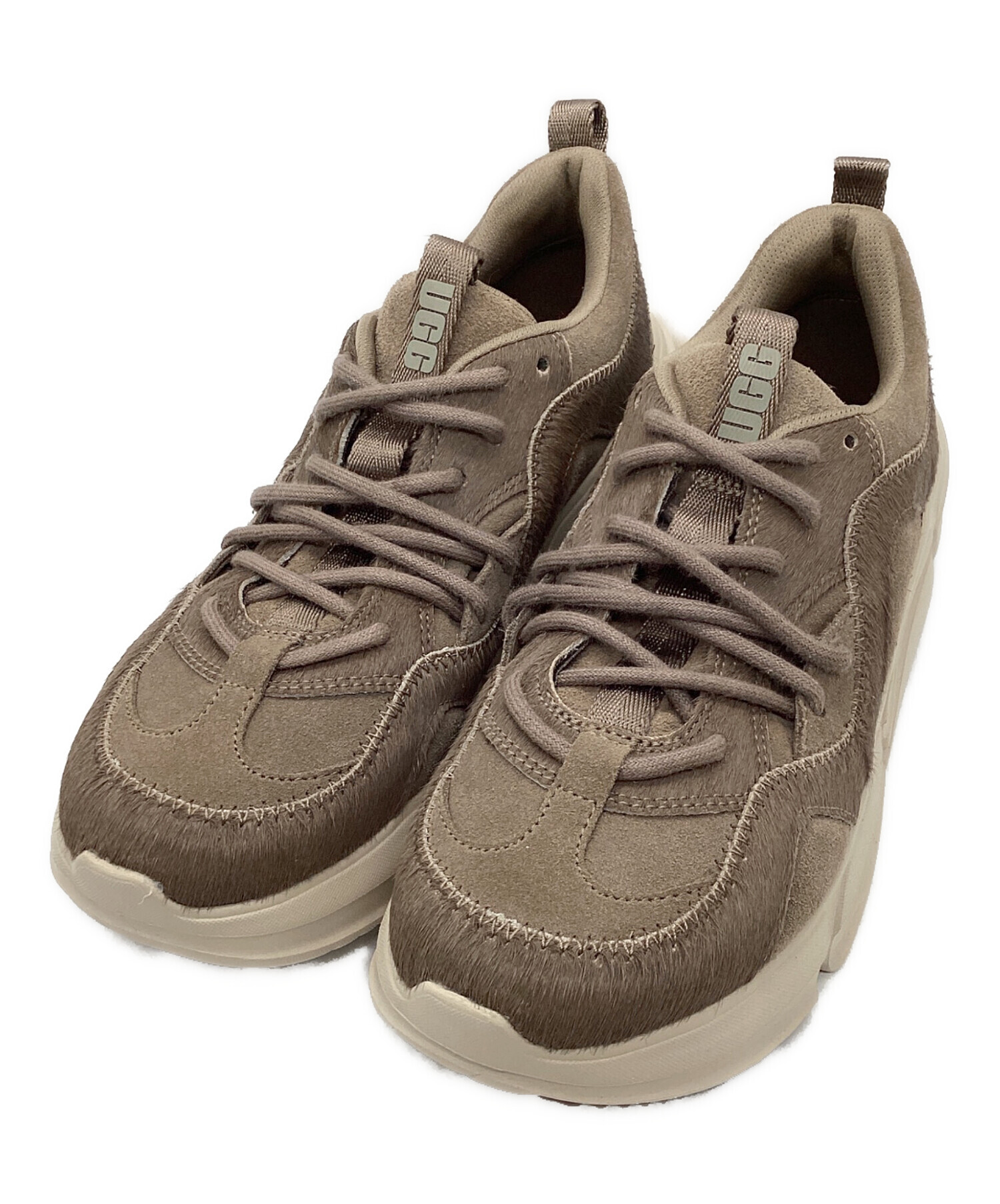 中古・古着通販】UGG (アグ) スニーカー ベージュ サイズ:UK5 