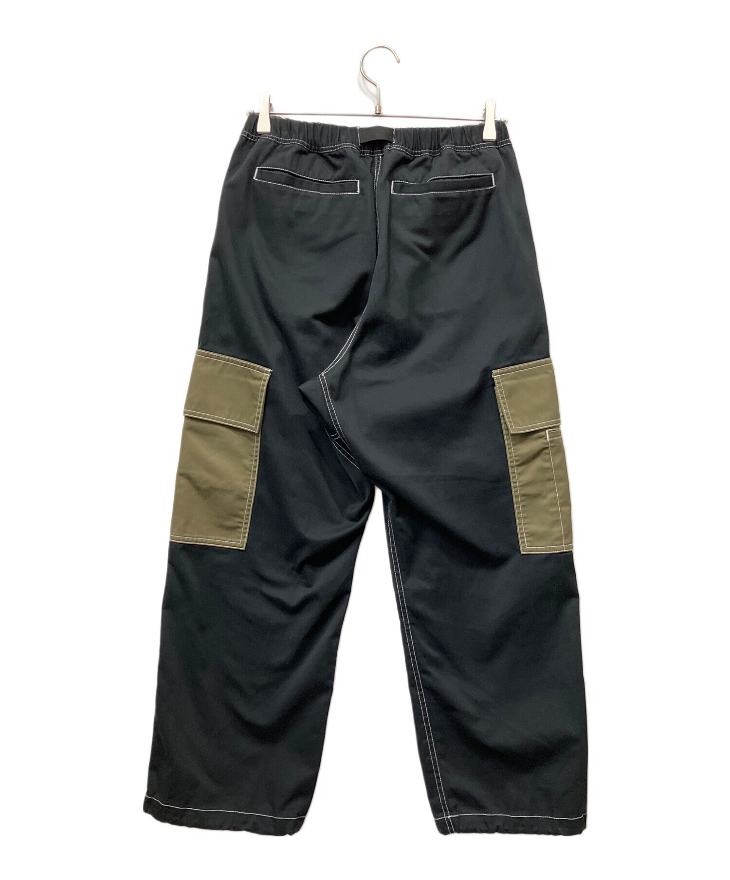 中古・古着通販】X-LARGE (エクストララージ) カーゴパンツ ブラック