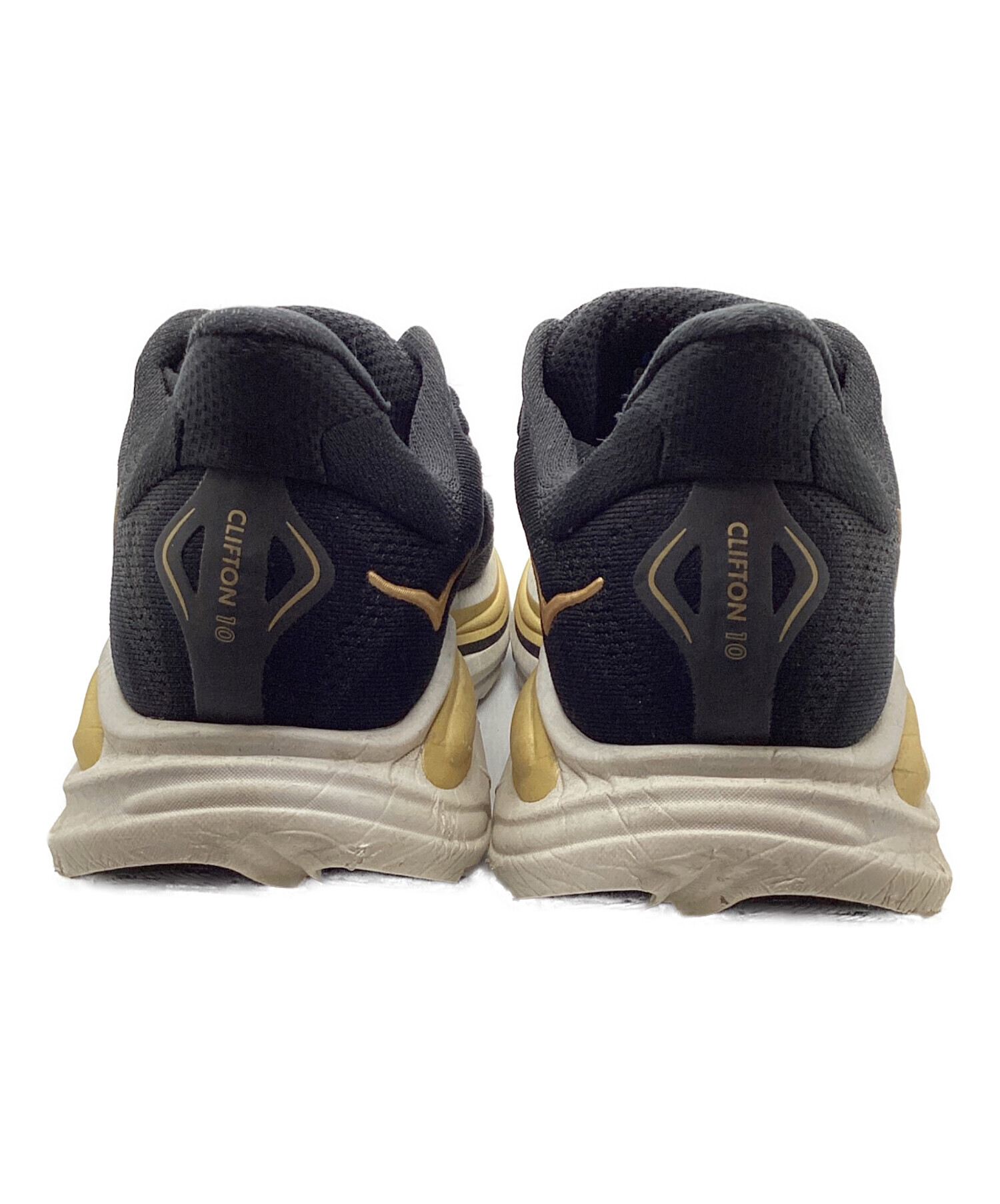中古・古着通販】HOKA (ホカ) CLIFTON 10 ブラック サイズ:28cm 