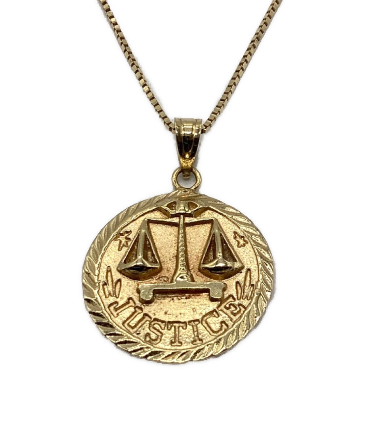 中古・古着通販】SUPREME (シュプリーム) Justice Gold Pendant