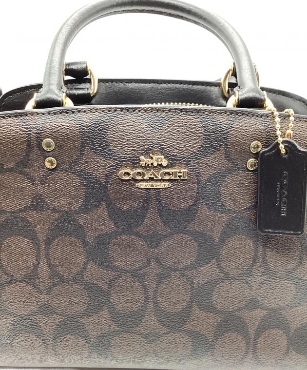 中古・古着通販】COACH (コーチ) 2WAYショルダーバッグ シグネチャー