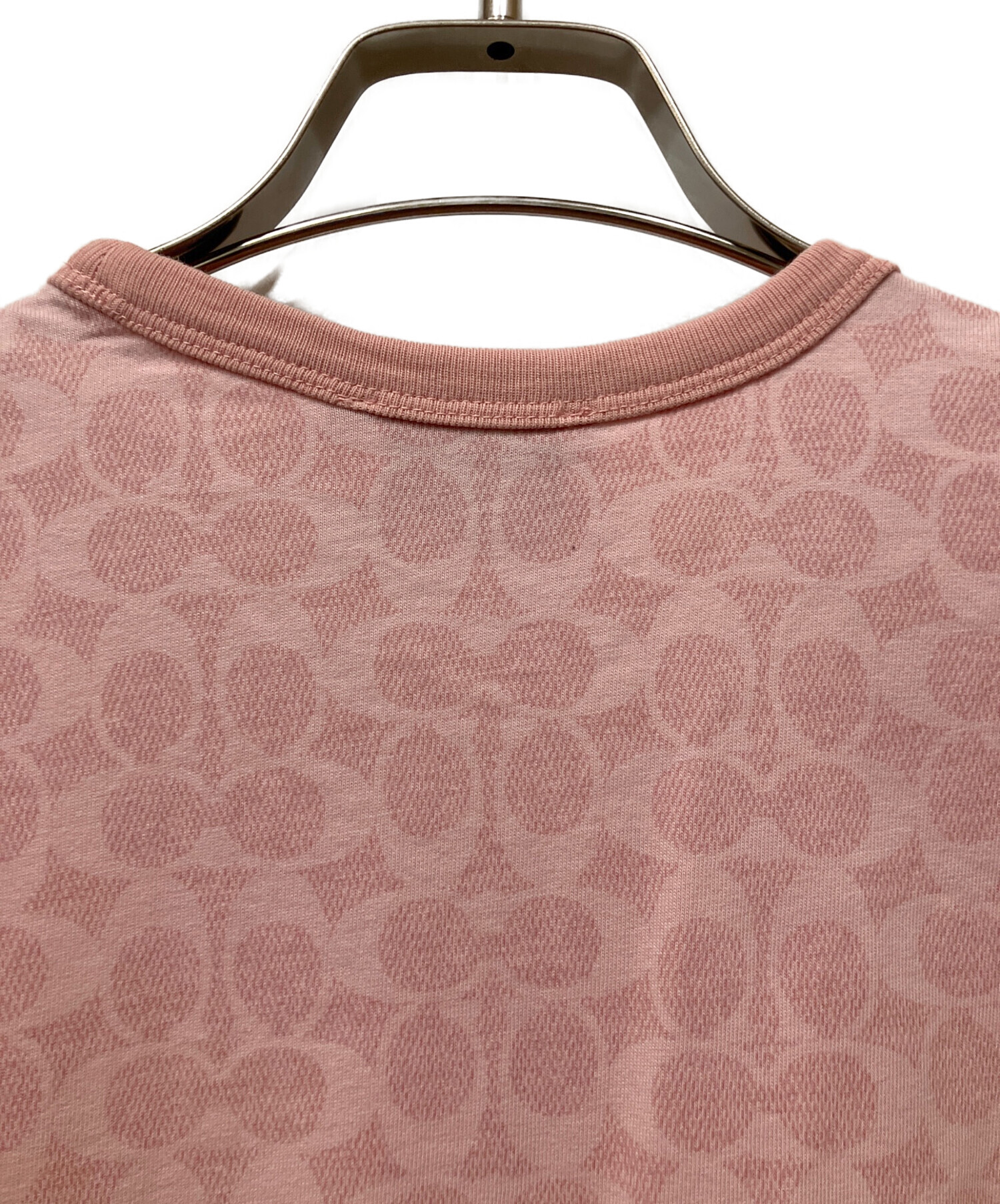 中古・古着通販】COACH (コーチ) シグネチャー リンガー Tシャツ