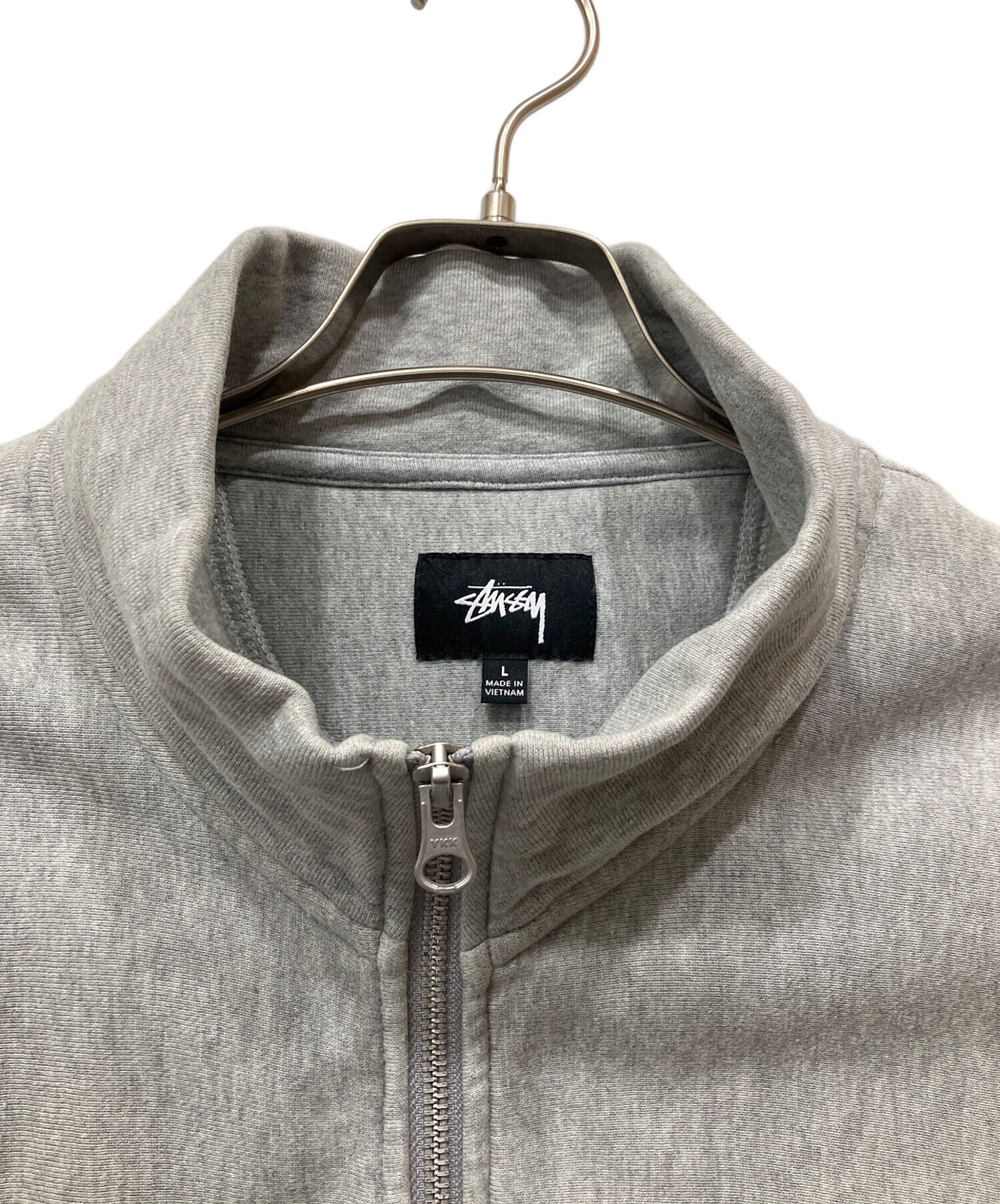 中古・古着通販】stussy (ステューシー) ハーフジップスウェット