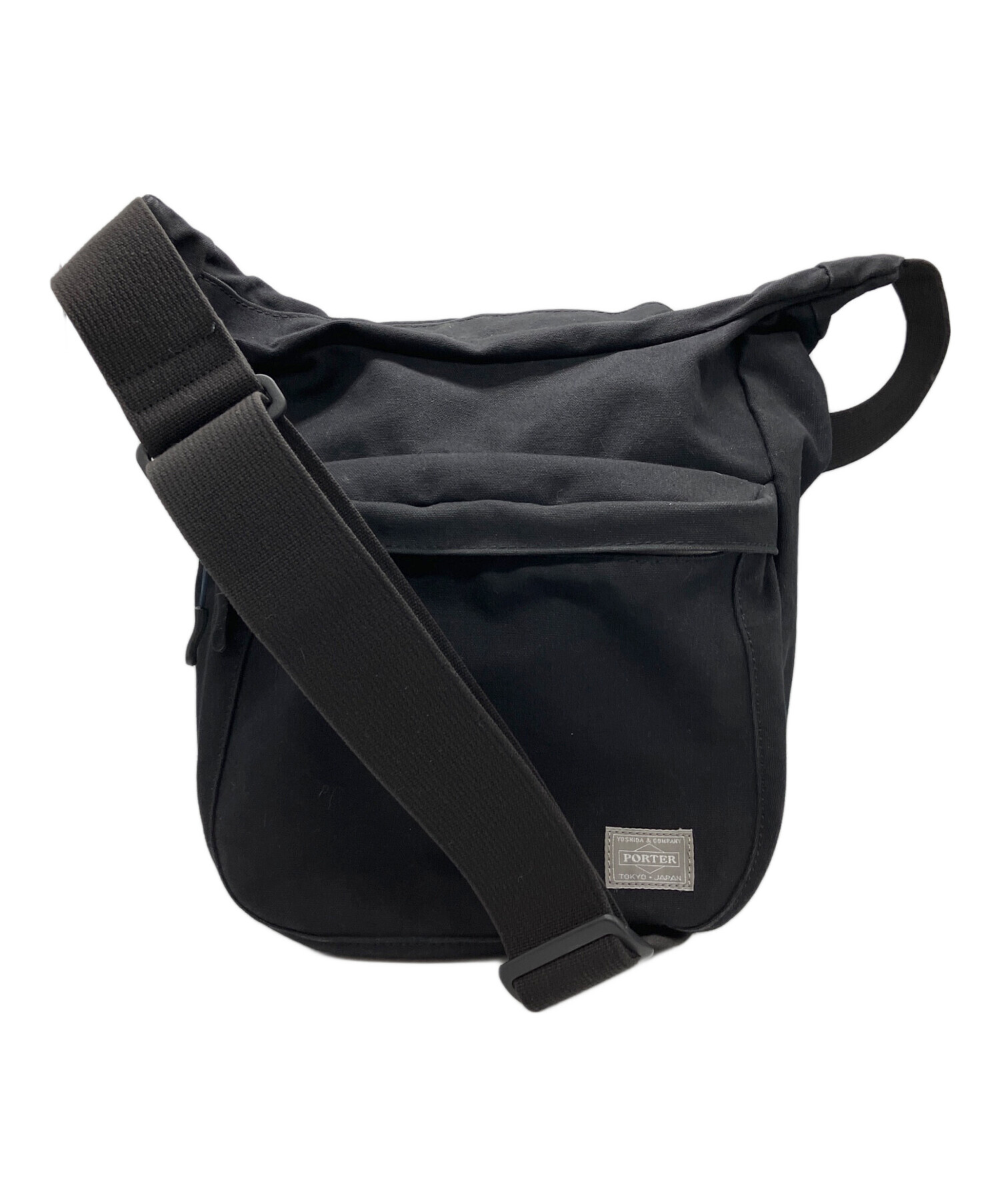 中古・古着通販】PORTER (ポーター) ショルダーバッグ ブラック