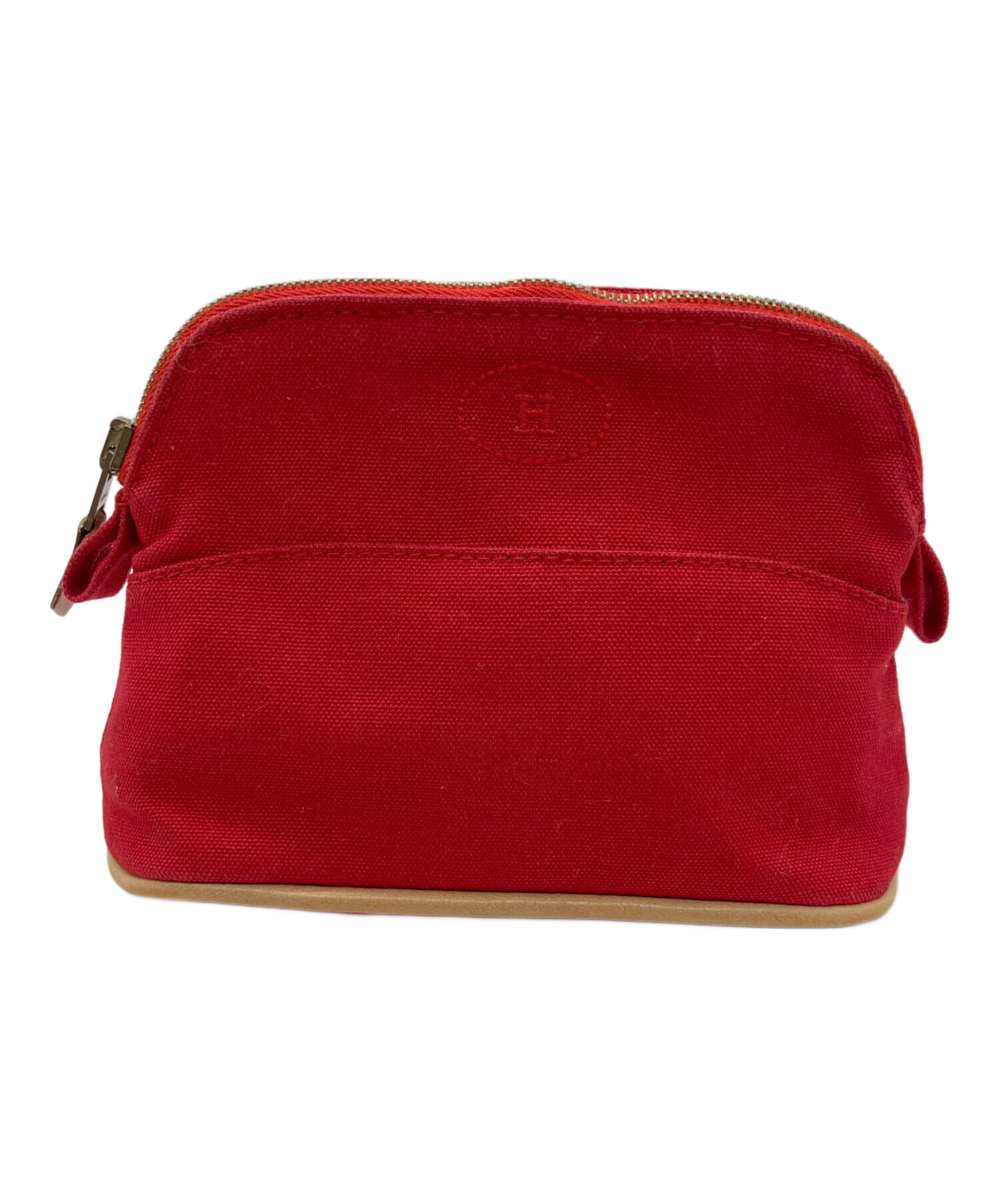 中古・古着通販】HERMES (エルメス) ボリードポーチ15 レッド
