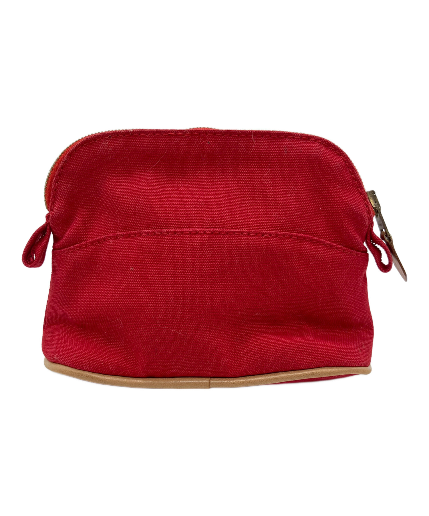 中古・古着通販】HERMES (エルメス) ボリードポーチ15 レッド