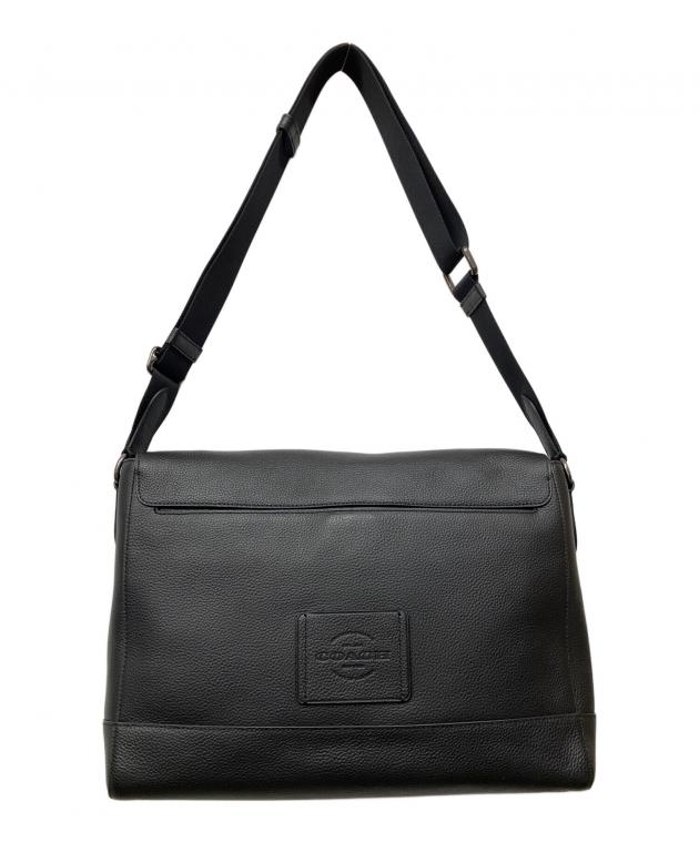 中古・古着通販】COACH (コーチ) Hudson Messenger ブラック｜ブランド