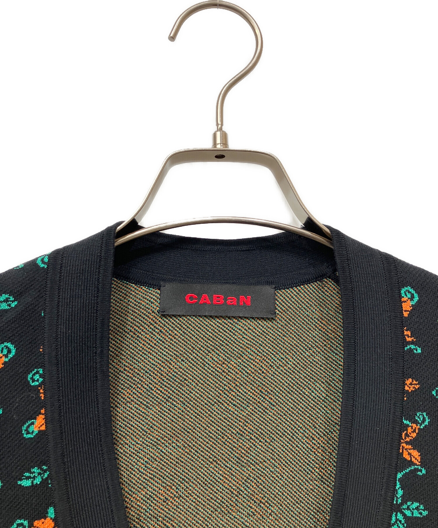 中古・古着通販】CABAN (キャバン) リーフジャガードVネック