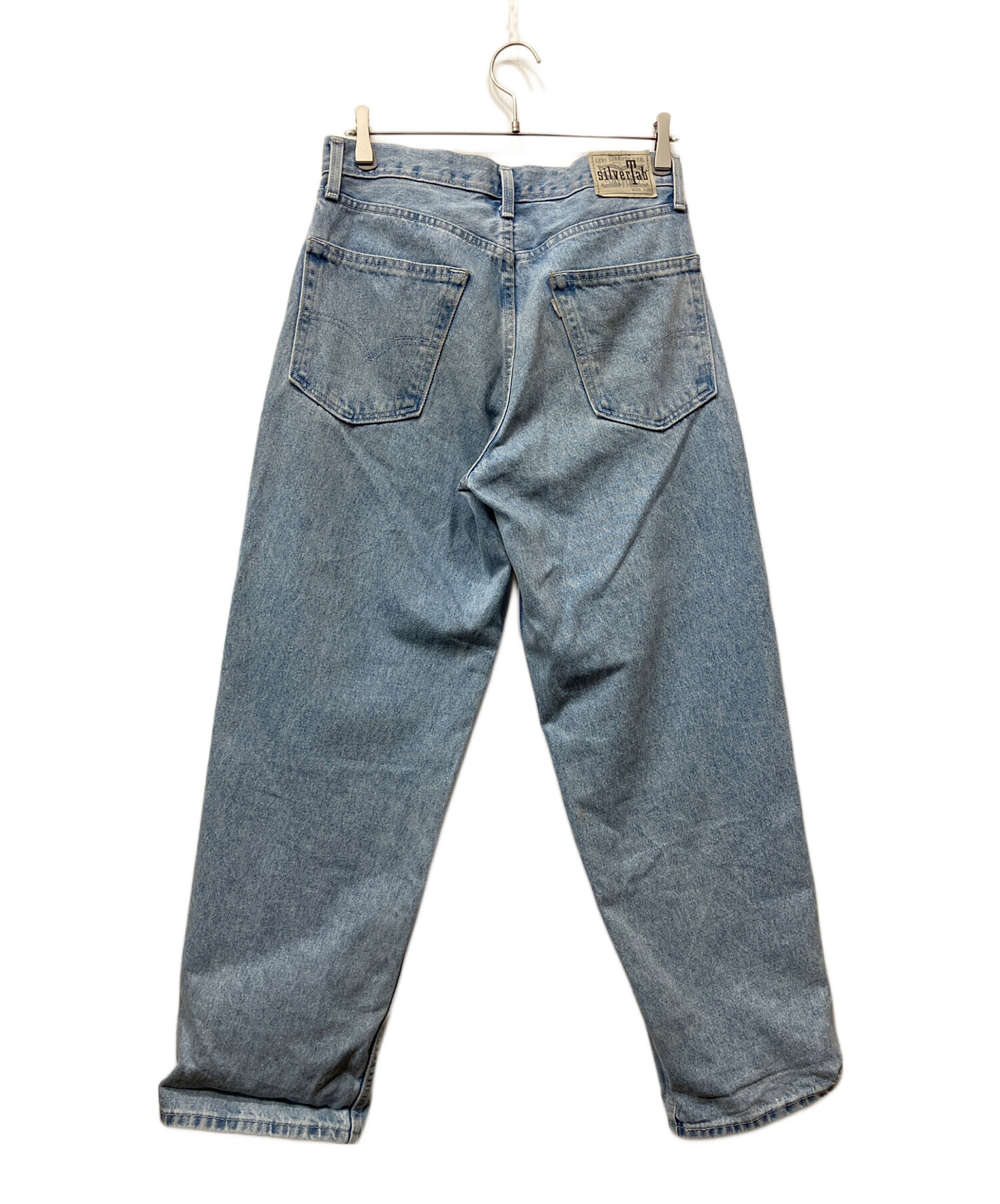 2018 Levis silver Tab BAGGY W28 L30 中古 中古・古着通販】LEVI'S (リーバイス) Silver Tab BAGGY ブルー サイズ
