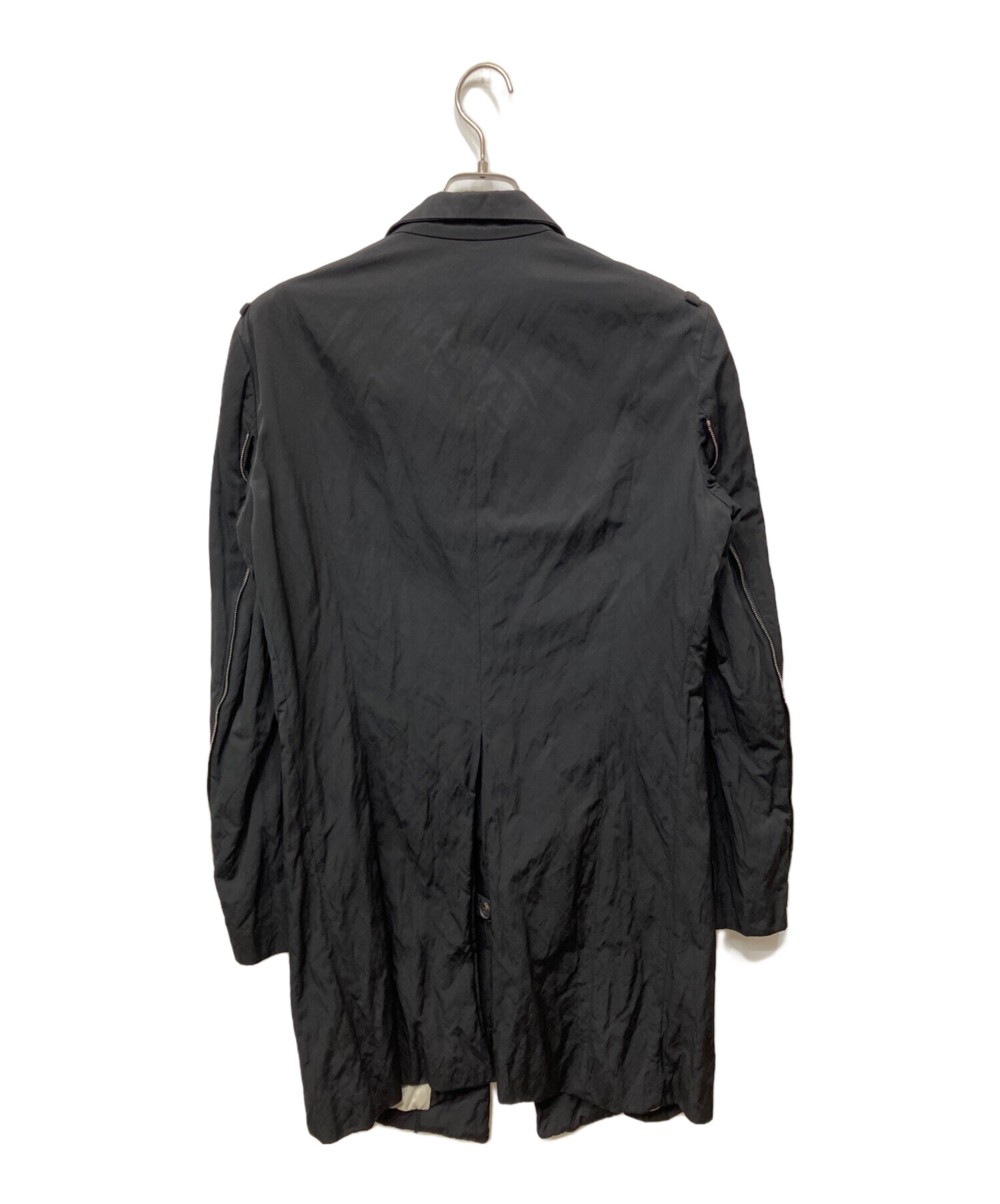 中古・古着通販】bajra (バジュラ) コート ブラック サイズ:L