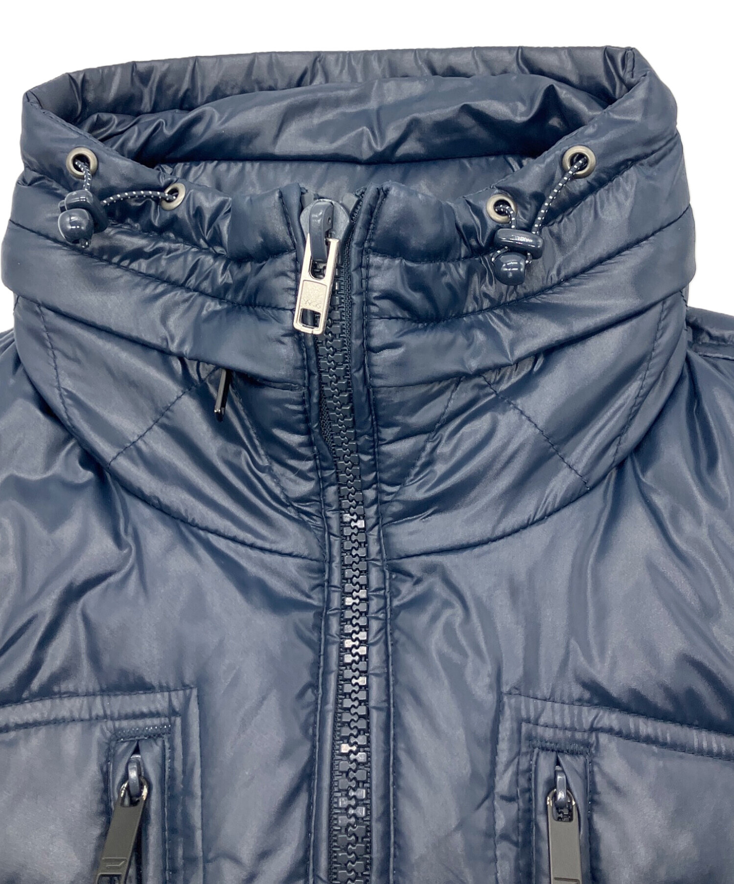 中古・古着通販】DIESEL (ディーゼル) ダウンベスト ネイビー サイズ:S