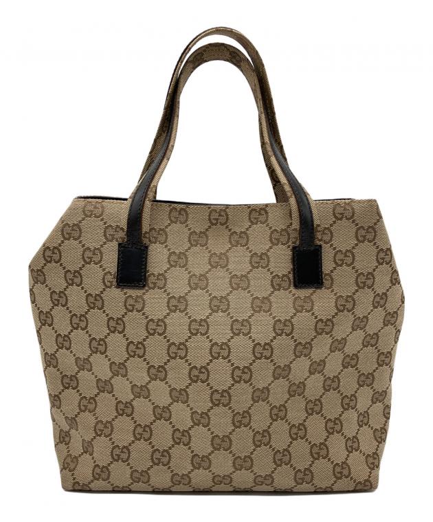 GUCCI GGキャンバス トートバッグ 中古・古着通販】GUCCI (グッチ) GGキャンバス トートバッグ｜ブランド