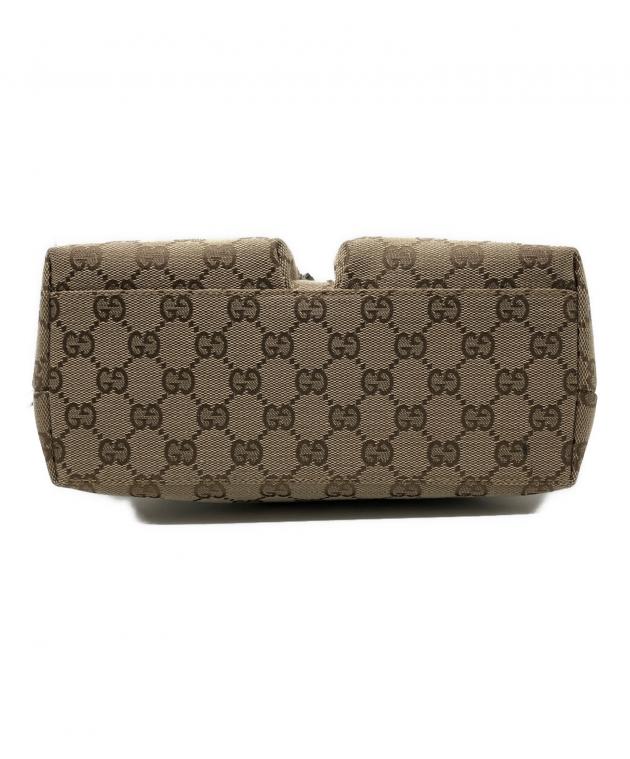 最終値下！GUCCI GGキャンバス トートバッグ ❤ 中古・古着通販】GUCCI (グッチ) GGキャンバス トートバッグ｜ブランド