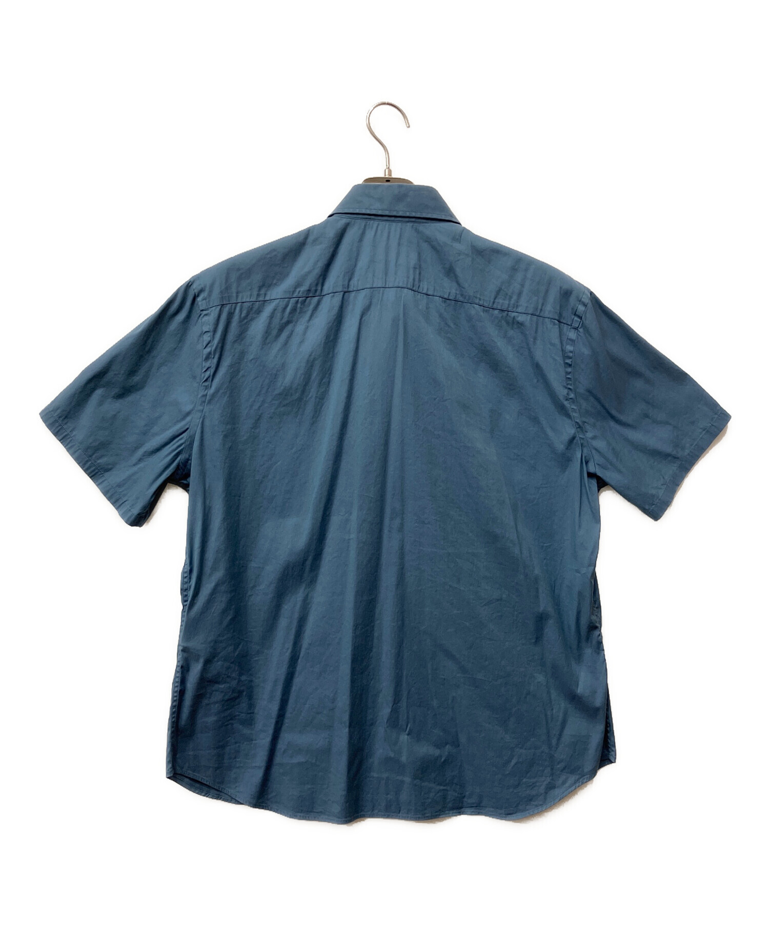 中古・古着通販】PRADA (プラダ) 半袖シャツ ブルー サイズ:41/16