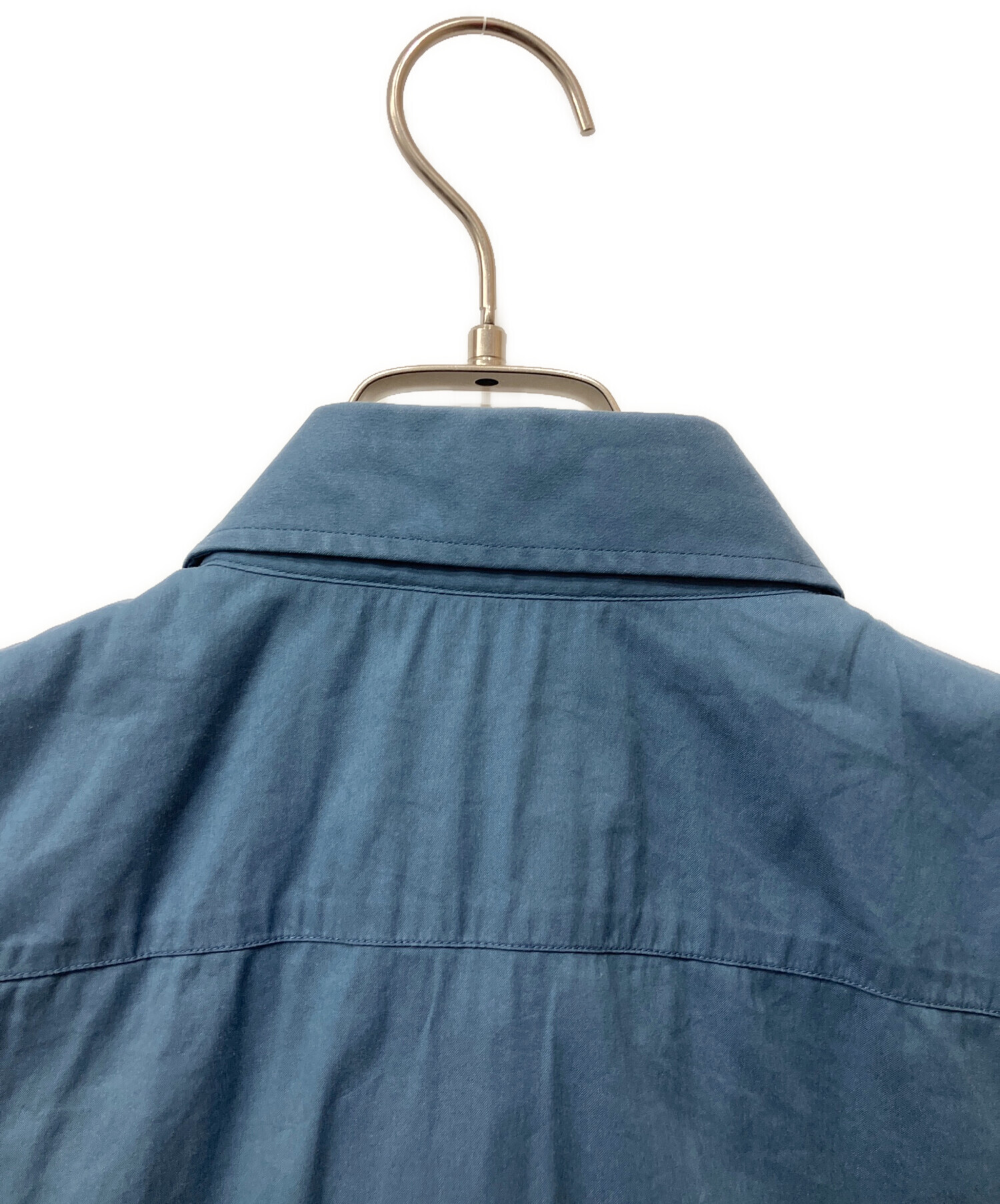 中古・古着通販】PRADA (プラダ) 半袖シャツ ブルー サイズ:41/16