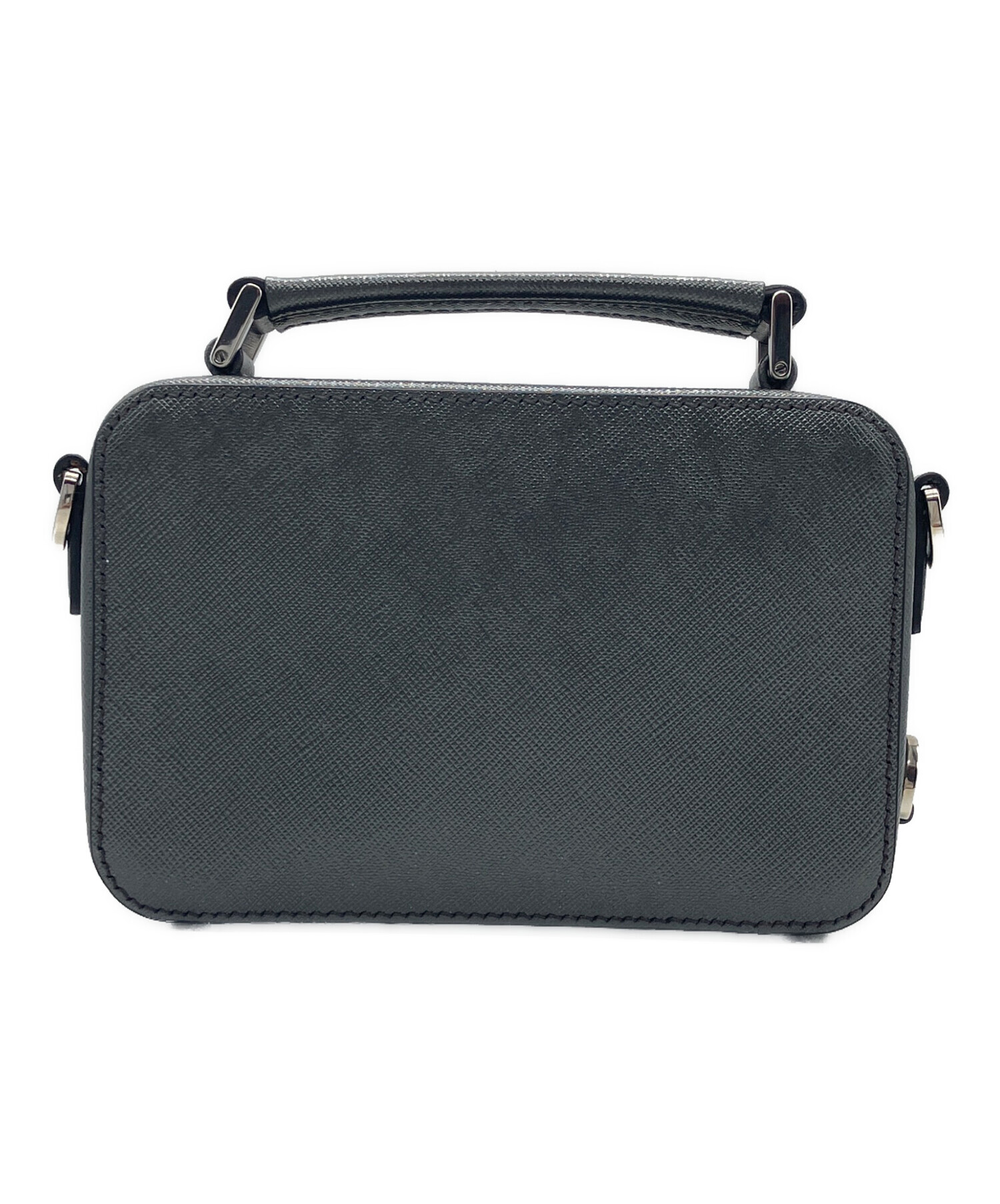 ラファ、APIDURA フロント（新品）、リアバッグ（中古）のセット 中古・古着通販】PRADA (プラダ) ブリックサフィアーノ レザーバッグ