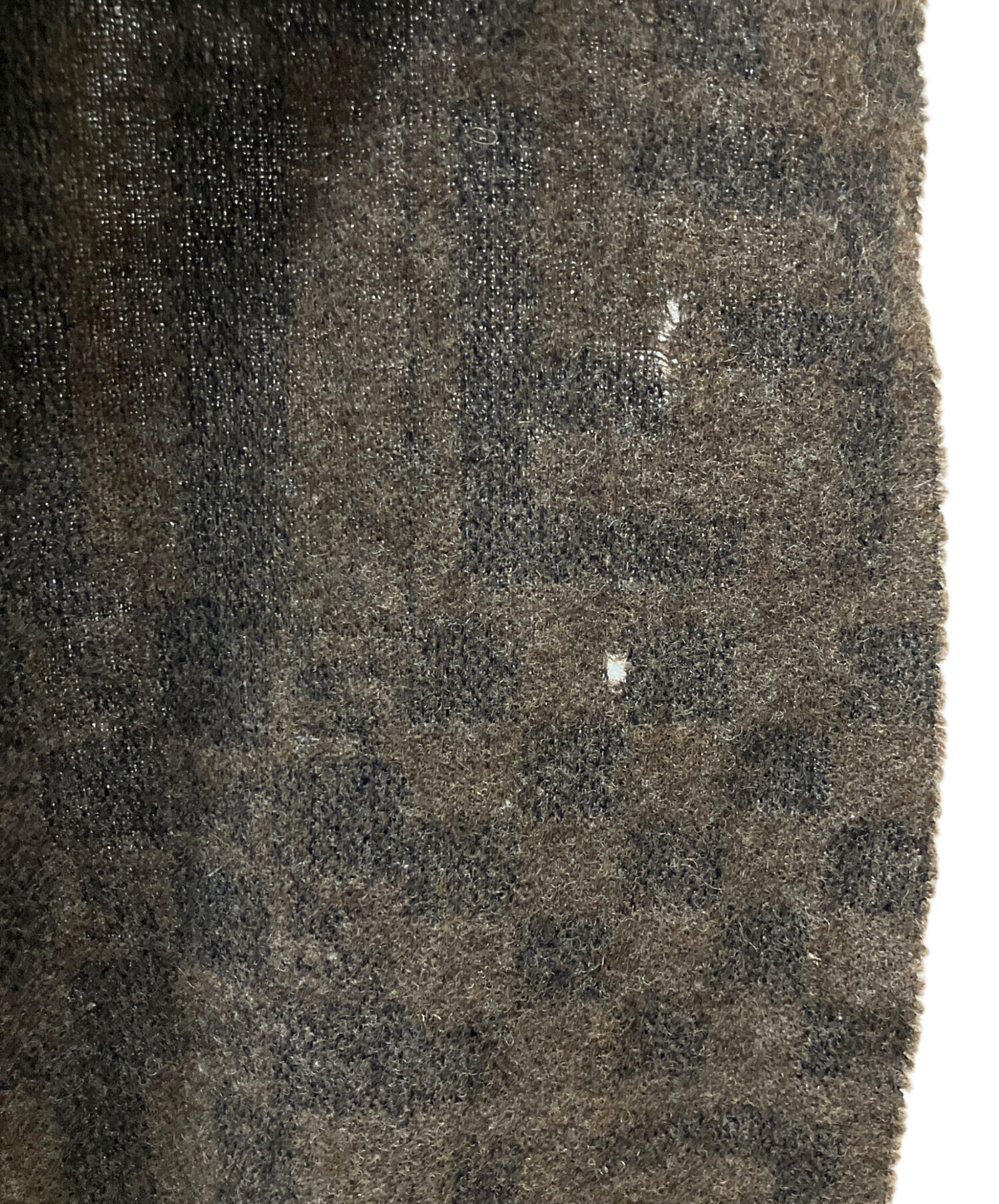 中古・古着通販】FENDI (フェンディ) ウールマフラー ブラウン