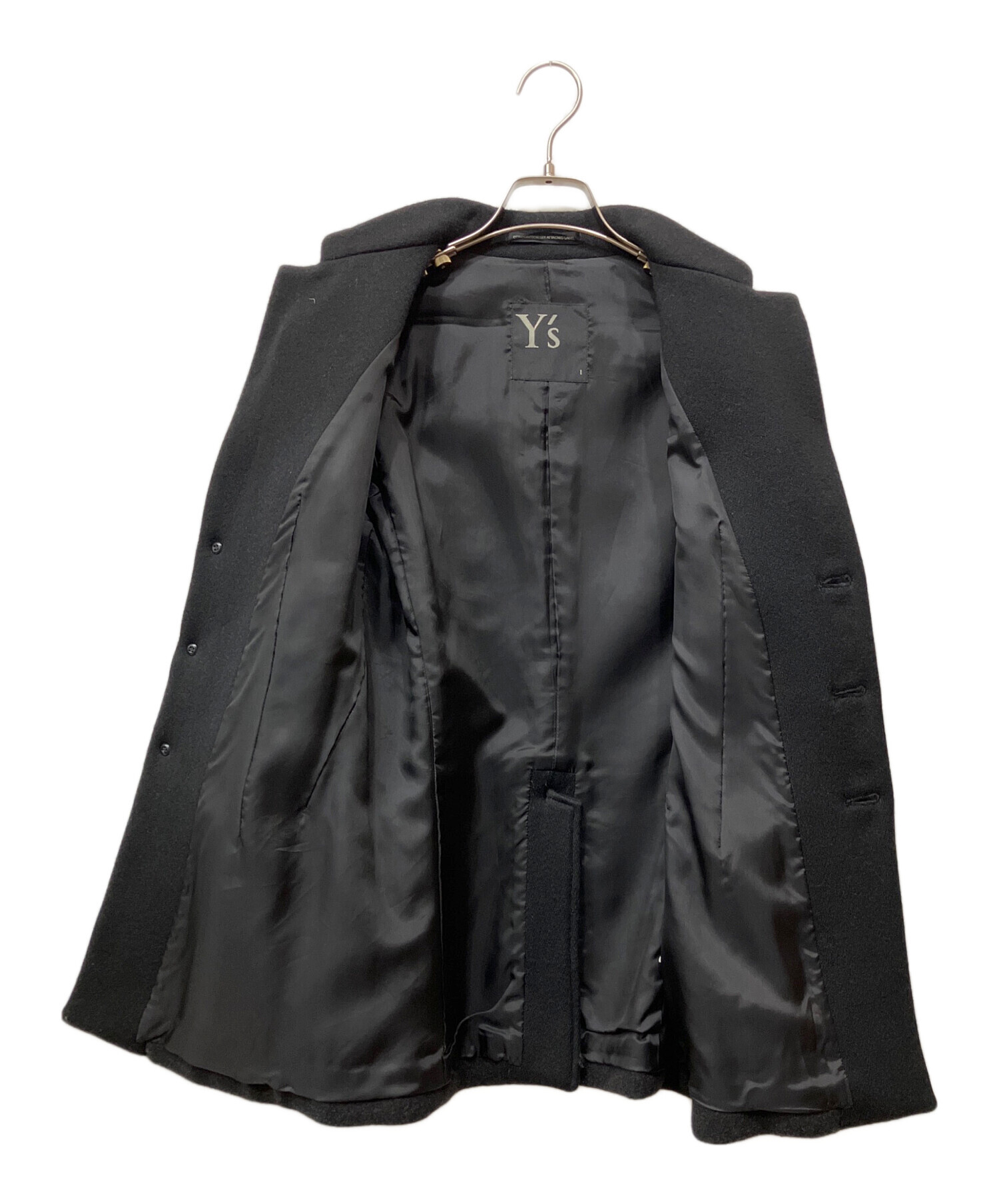中古・古着通販】Y's (ワイズ) ウールジャケット ブラック サイズ:1