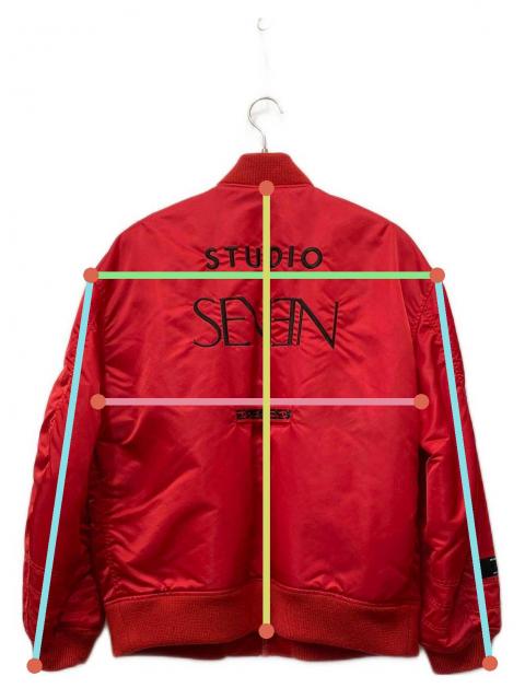 中古・古着通販】STUDIO SEVEN (スタジオセブン) フライトジャケット