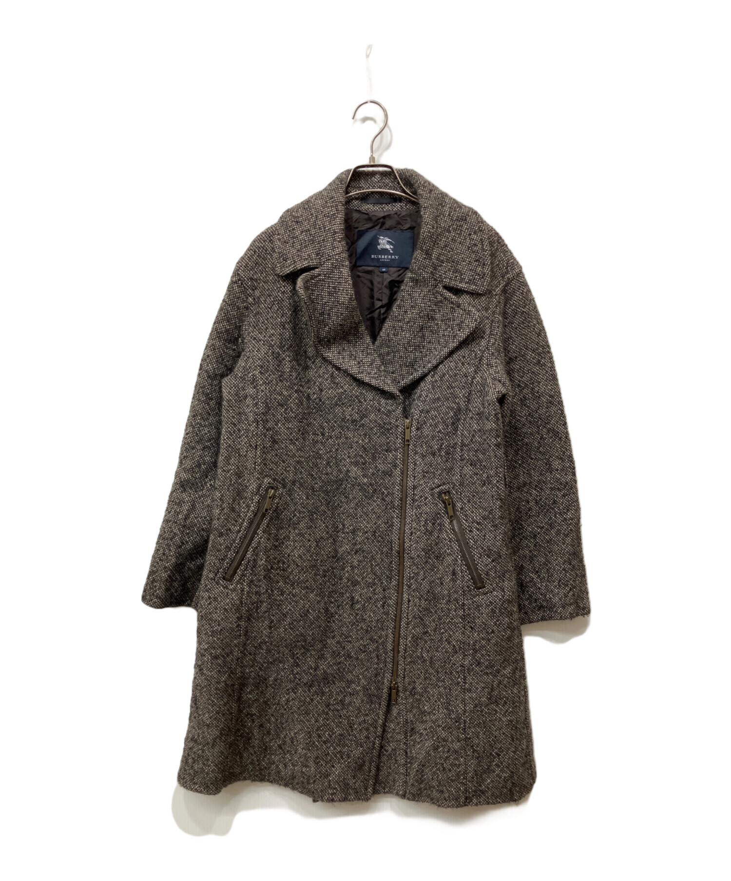 バーバリー ロンドン モノグラム 総柄 チェスターコート 40 ブラウン 美品 中古・古着通販】BURBERRY LONDON (バーバリーロンドン) チェスター