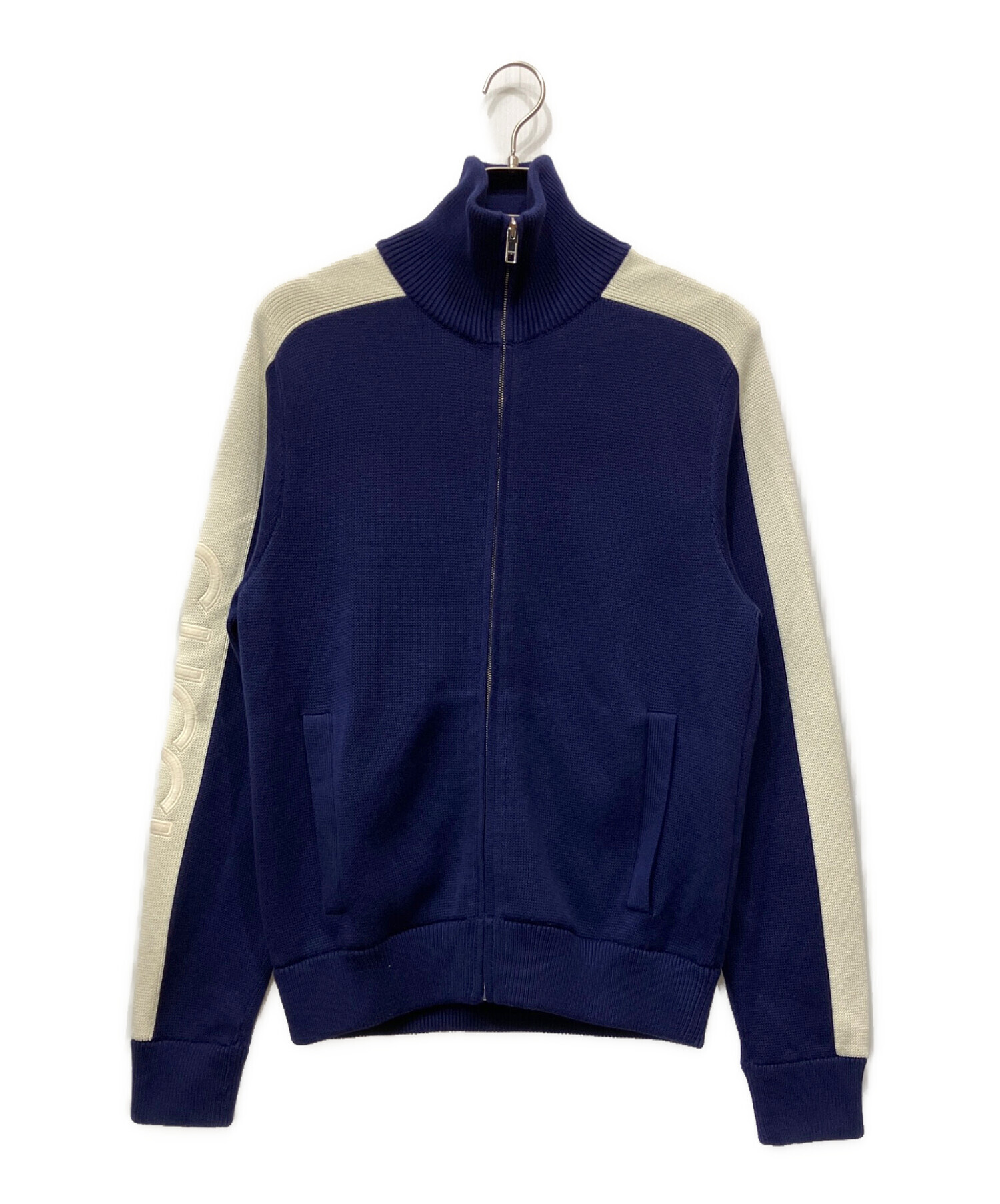 中古・古着通販】GUCCI (グッチ) ニットスウェット ネイビー サイズ:S
