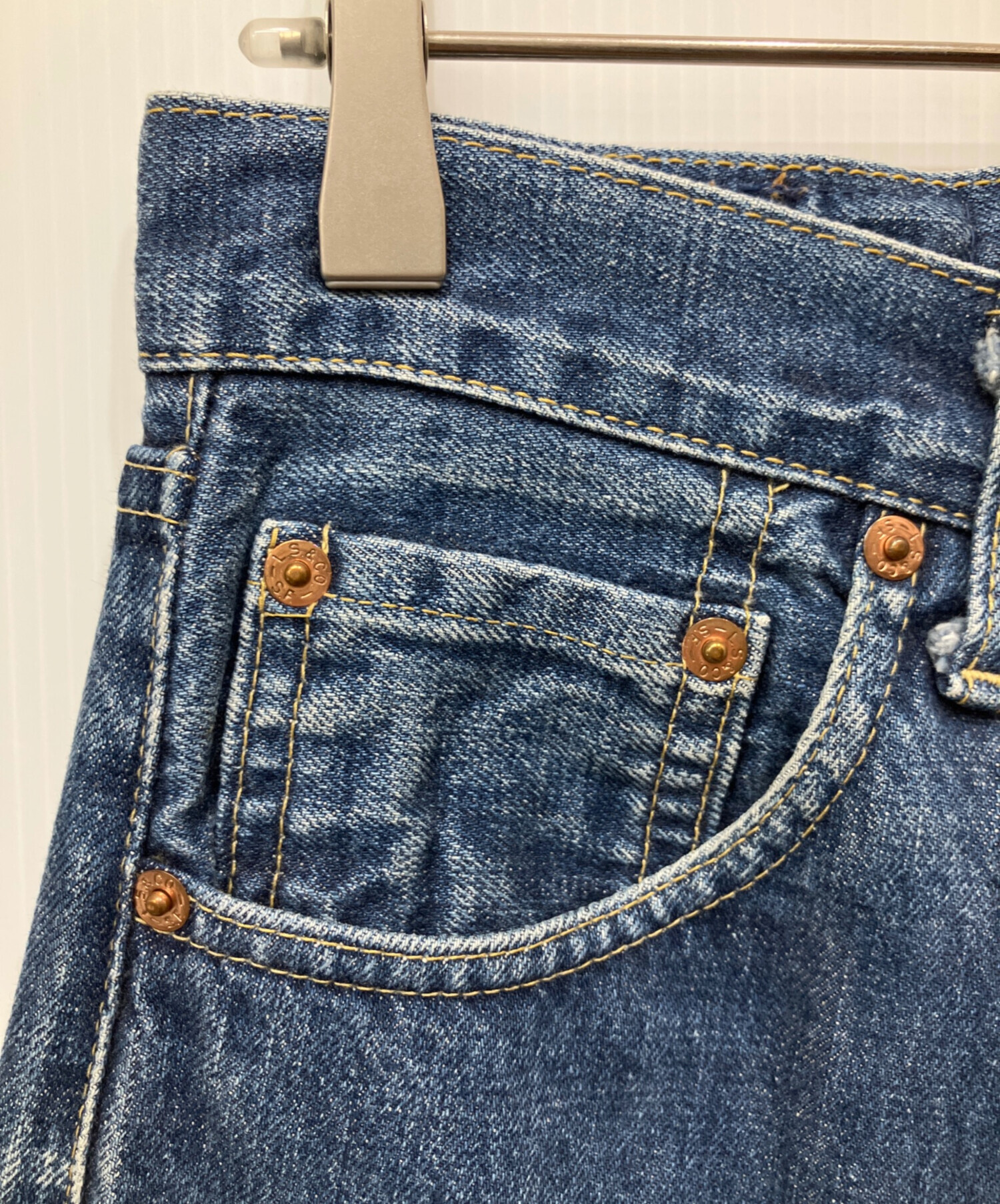 中古・古着通販】LEVI'S (リーバイス) デニムパンツ インディゴ サイズ