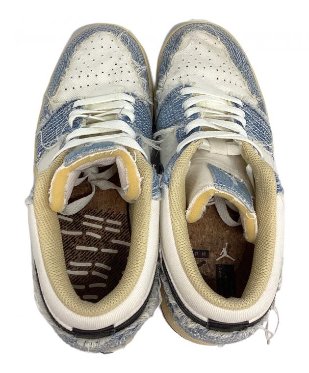 中古・古着通販】NIKE (ナイキ) Air Jordan 1 Low SE ホワイト×ブルー