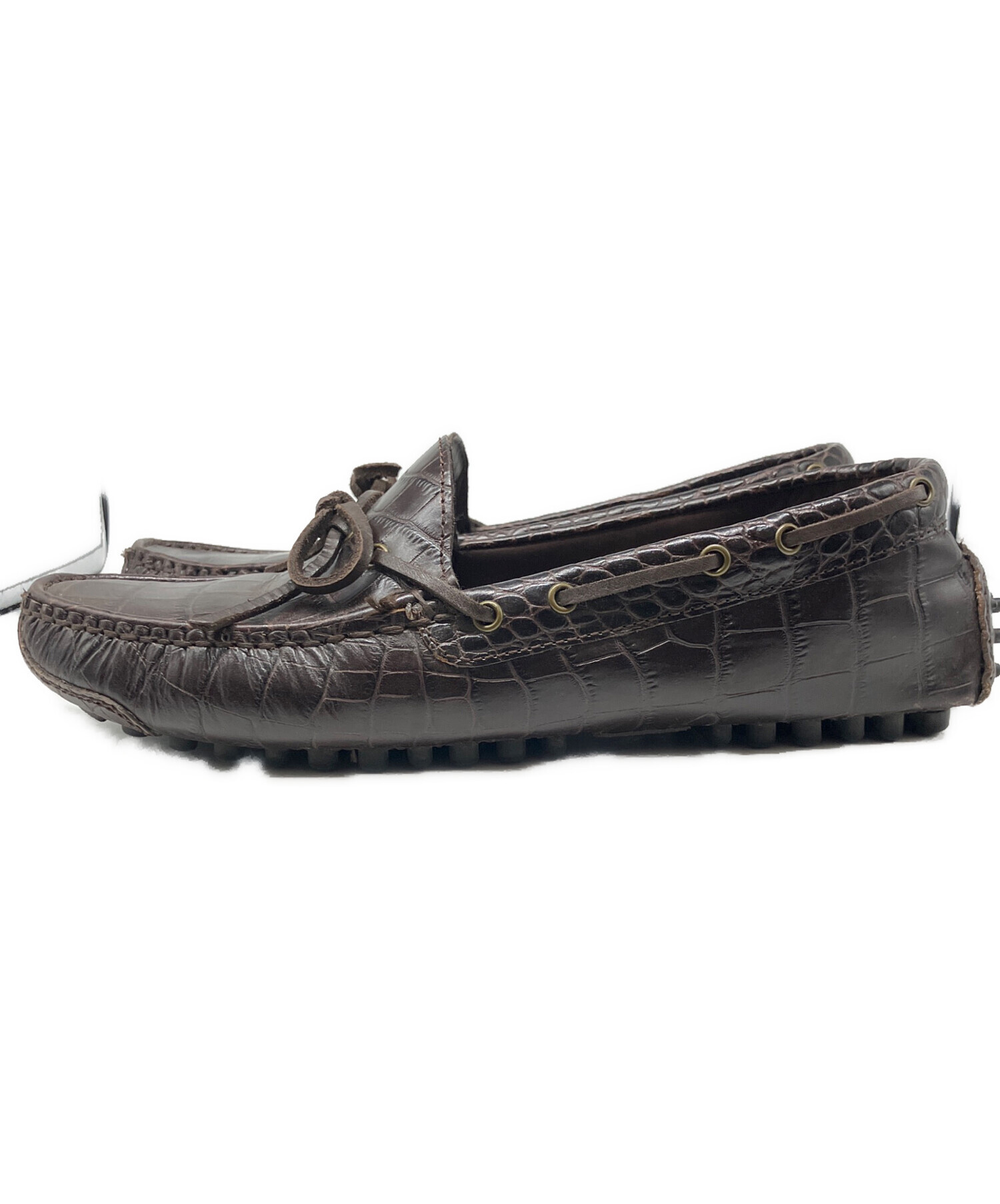 COLE HAAN コールハーン　レザー　ドライビングシューズ　25.5 中古・古着通販】COLE HAAN (コールハーン) ドライビングシューズ