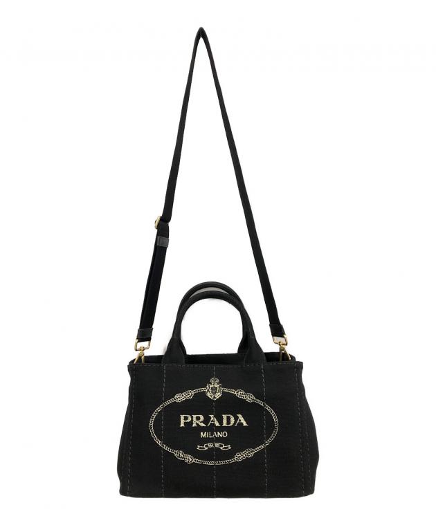中古・古着通販】PRADA (プラダ) カナパ キャンバストートバッグ