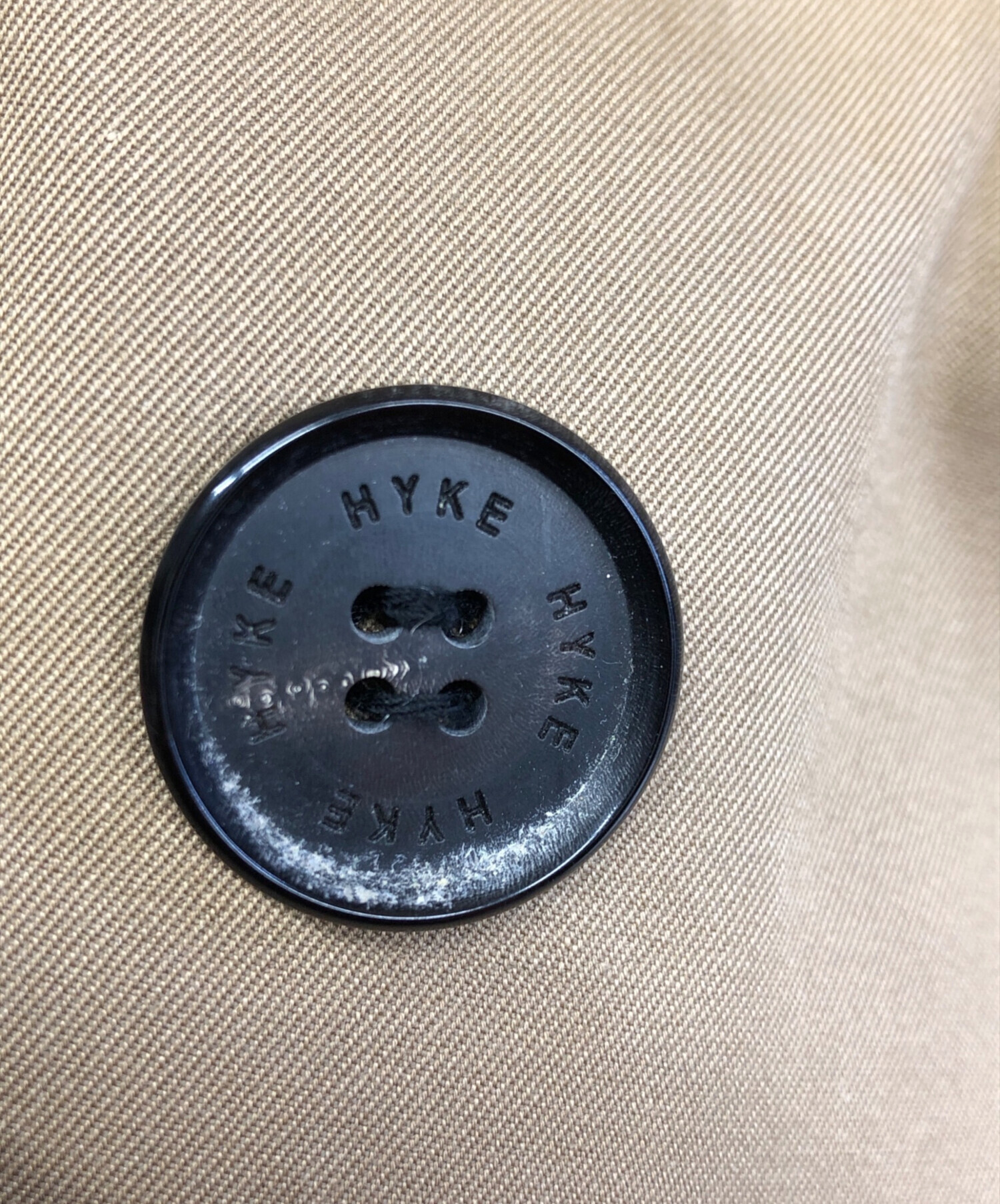 中古・古着通販】HYKE (ハイク) ライナー付きトレンチコート ベージュ