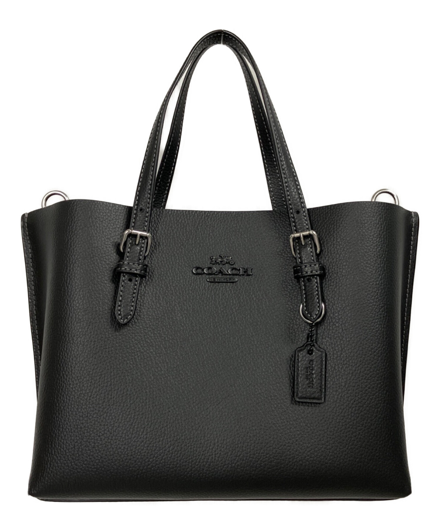 中古・古着通販】COACH (コーチ) 2WAYショルダーバッグ ブラック
