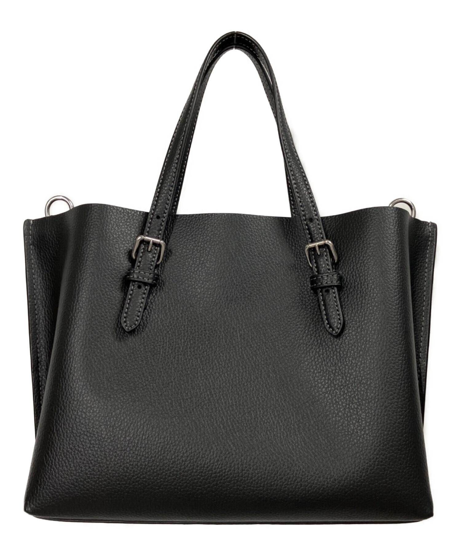 COACH ショルダー バッグ ブラック 中古・古着通販】COACH (コーチ) 2WAYショルダーバッグ ブラック